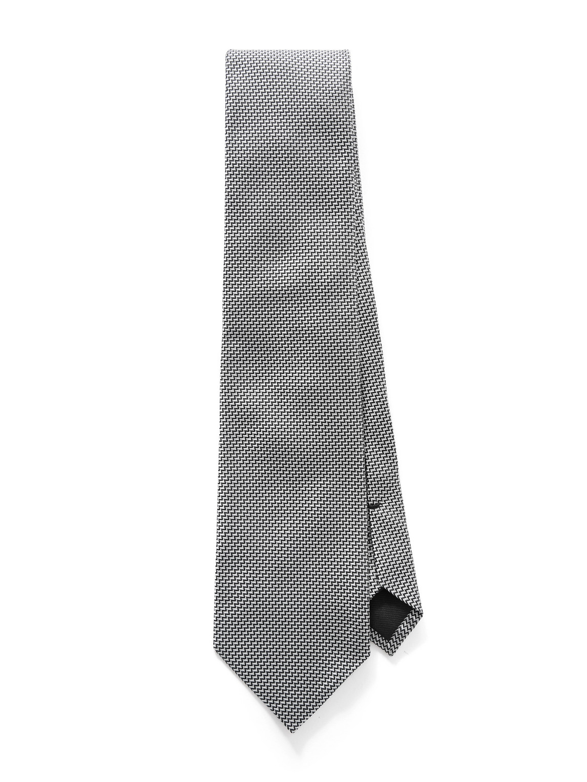 Tom Ford 8cm Silk-jacquard Tie In Gray