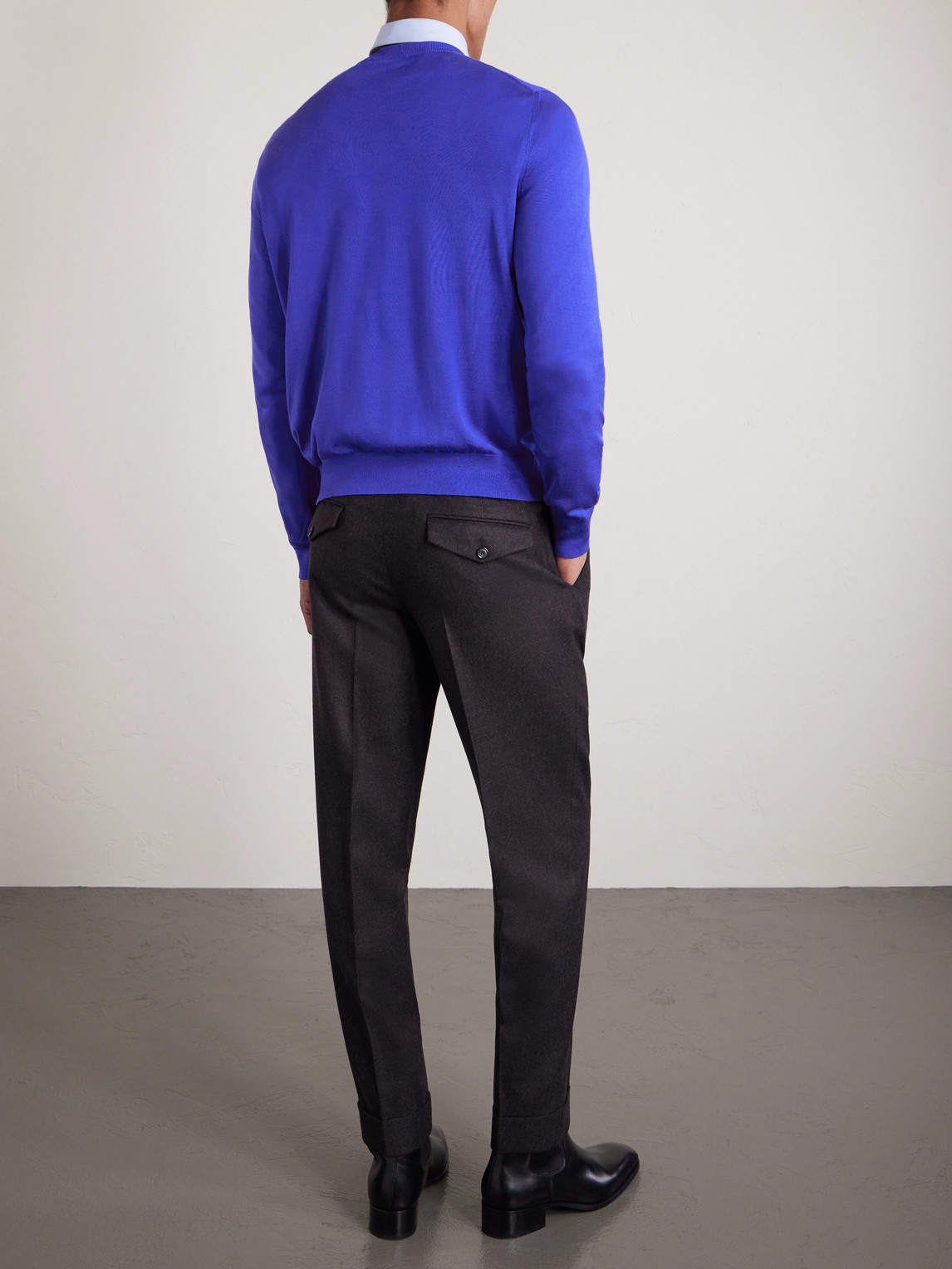  Tom Ford - Silk Sweater - Men - Blue - It 48 