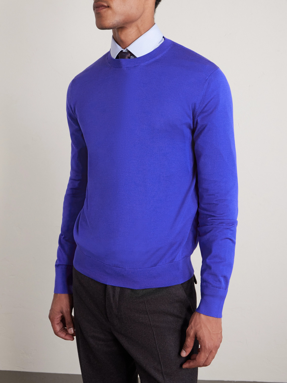  Tom Ford - Silk Sweater - Men - Blue - It 48 