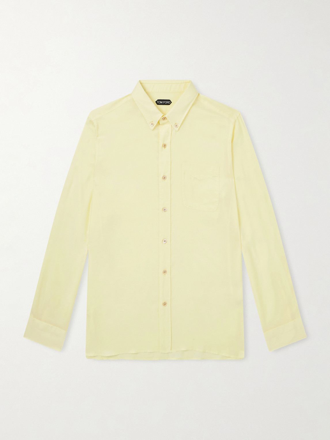 Tom Ford Lyocell-Gabardine Shirt EU 45