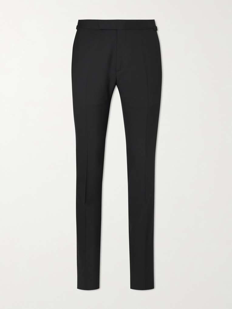 Tom Ford — Straight-Leg Wool Suit Trousers