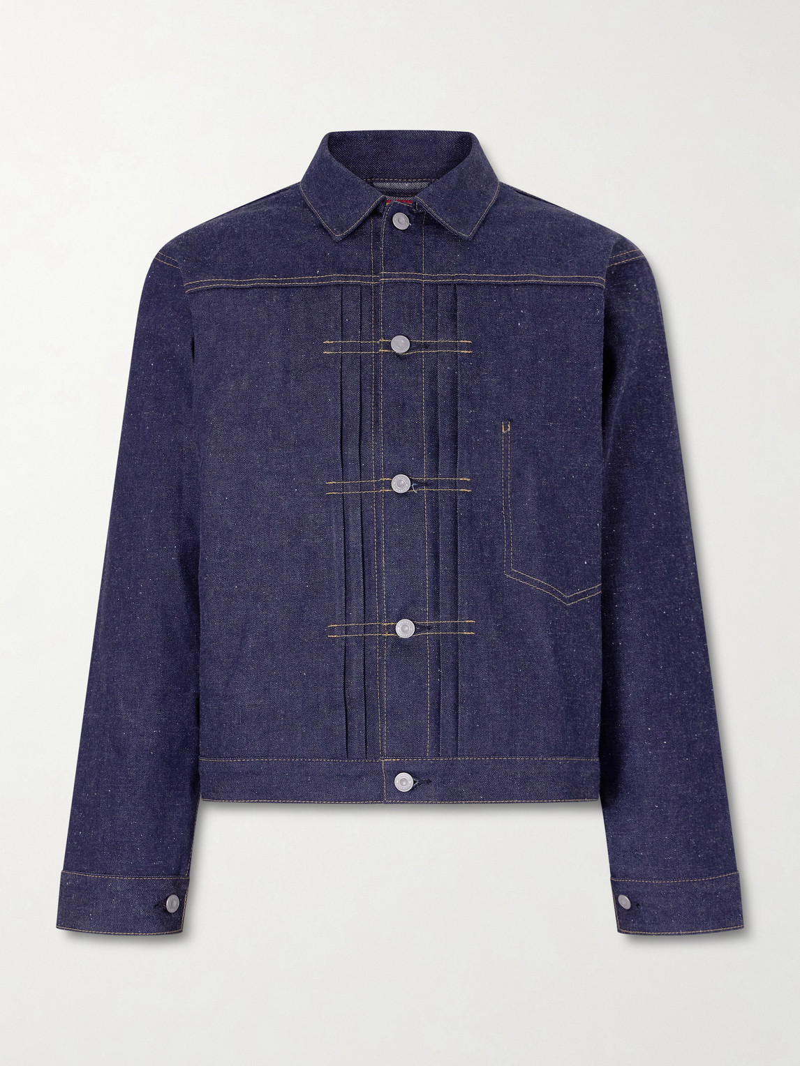 Human Made Pleated Denim Jacket - Men