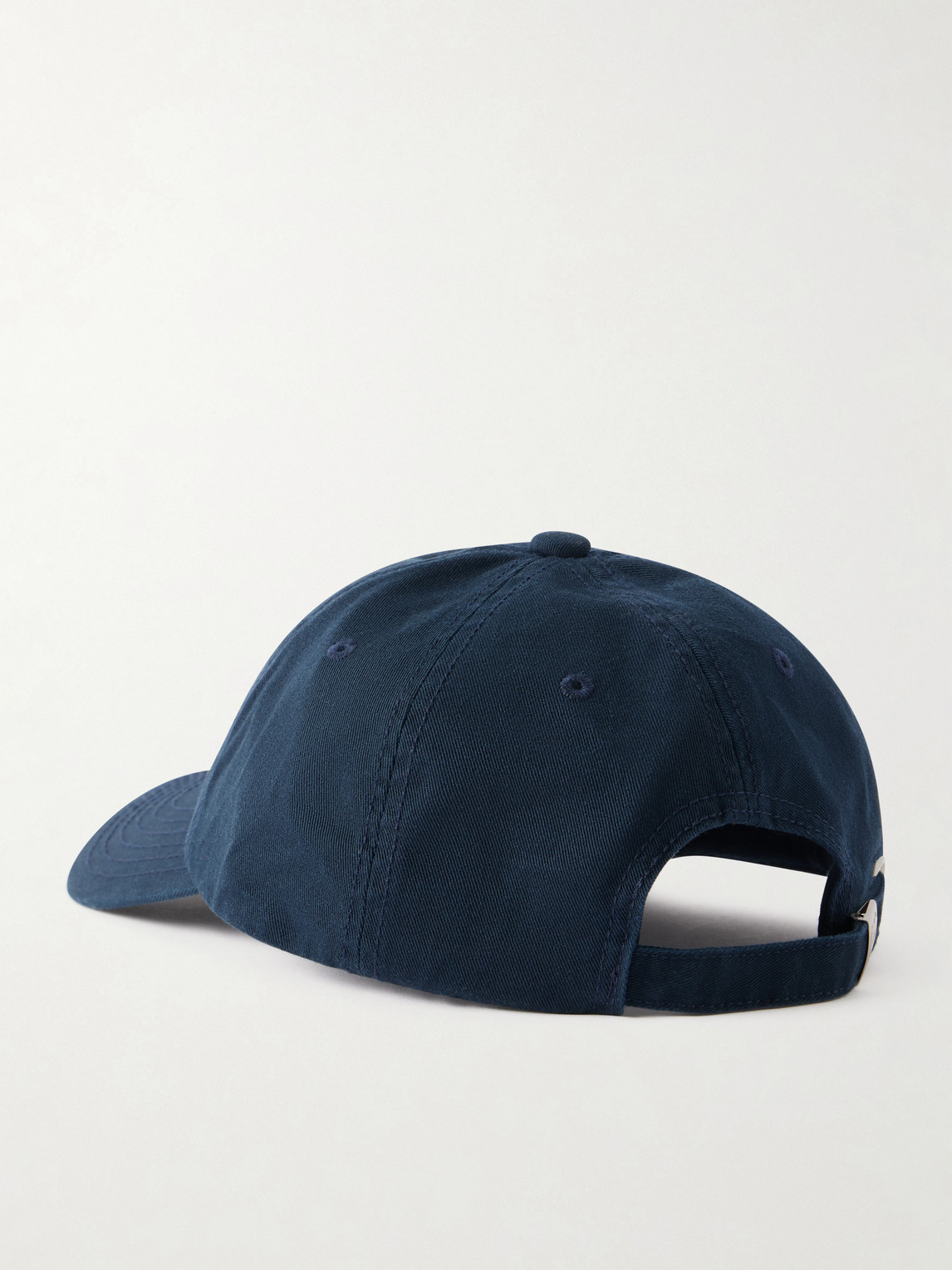  Human Made - Logo-appliquéd Cotton-twill Baseball Cap - Men - Blue 