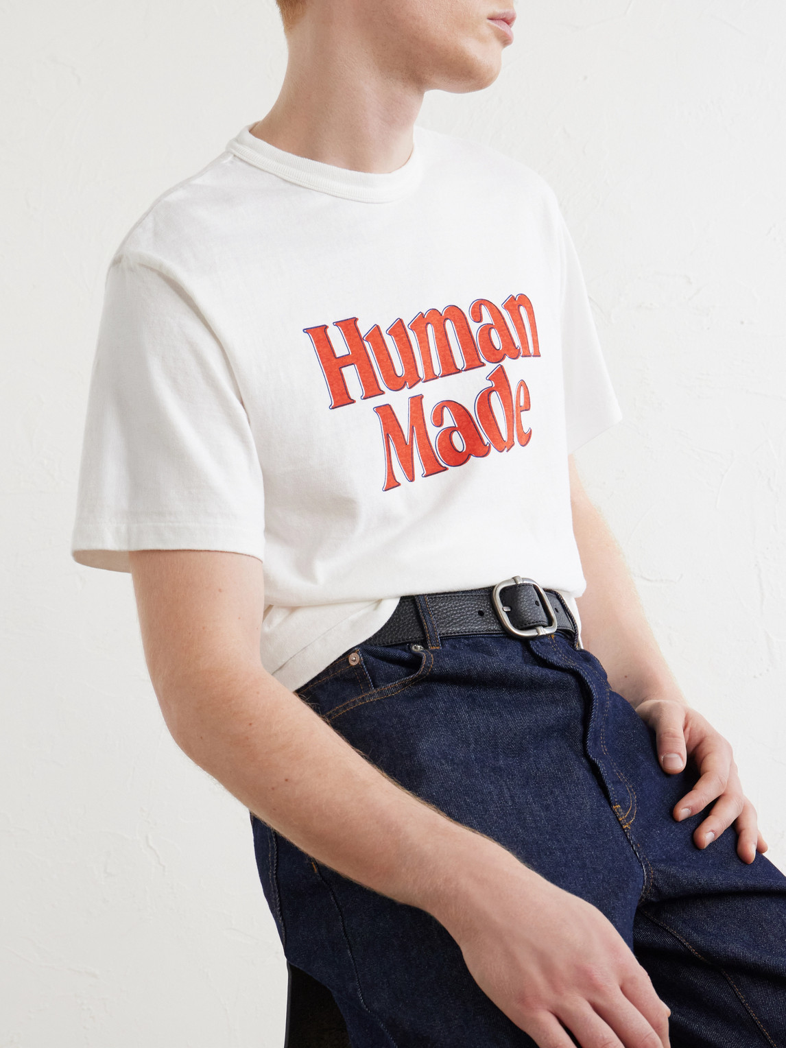 Human Made Logo-Print Cotton-Jersey T-Shirt - Men | Thumbnail 5 Human Made Logo-Print Cotton-Jersey T-Shirt - Men | Thumbnail 5