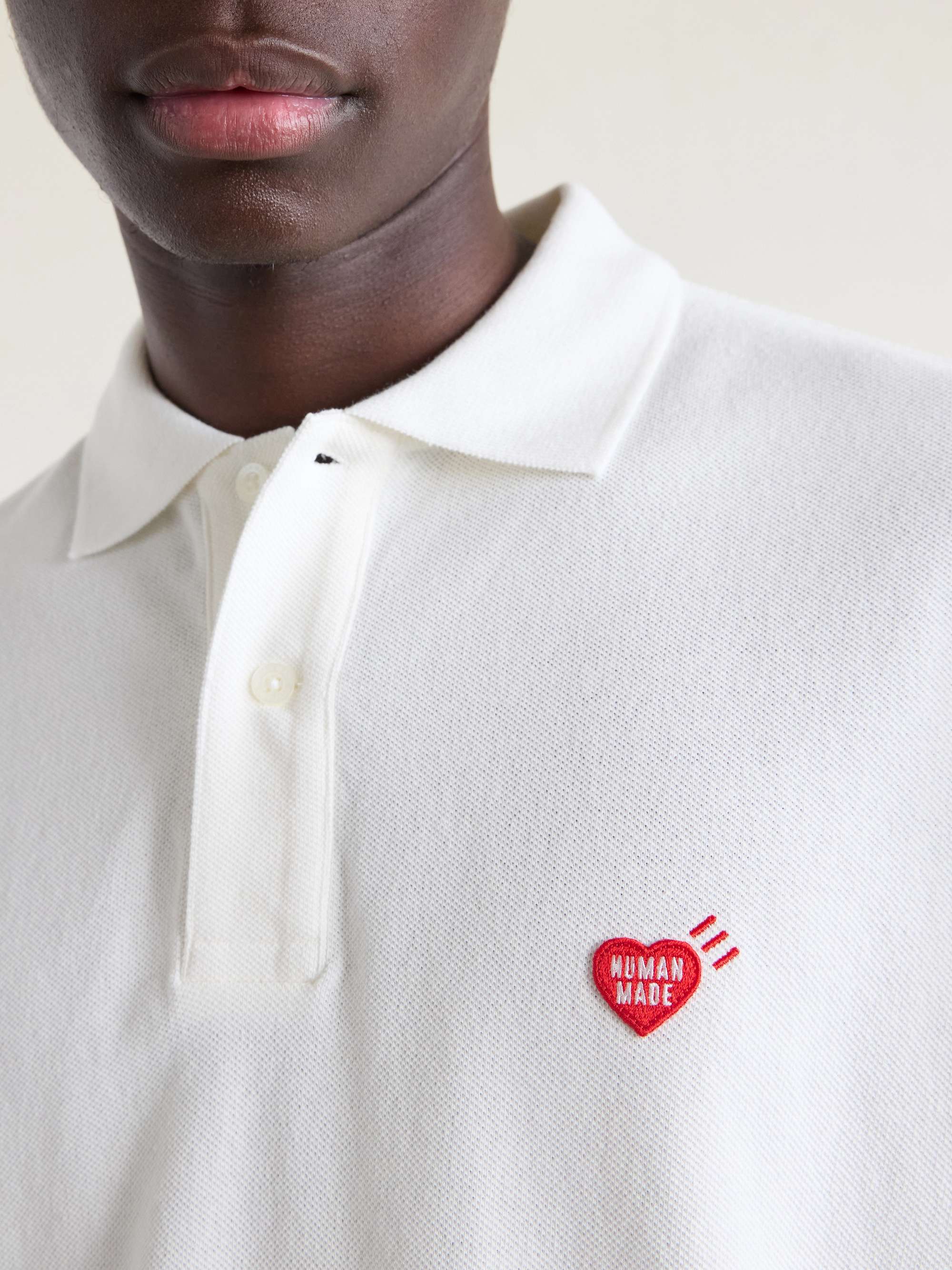 HUMAN MADE Logo-Detailed Cotton-Piqué Polo Shirt for Men | MR PORTER