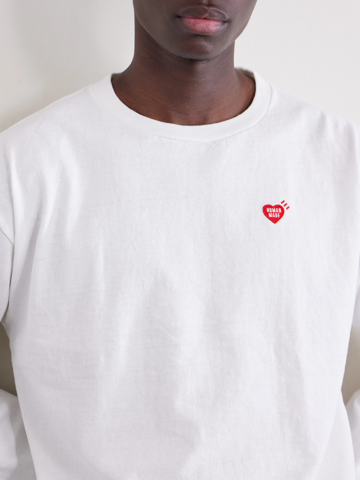 Logo-Appliquéd Cotton-Jersey T-Shirt