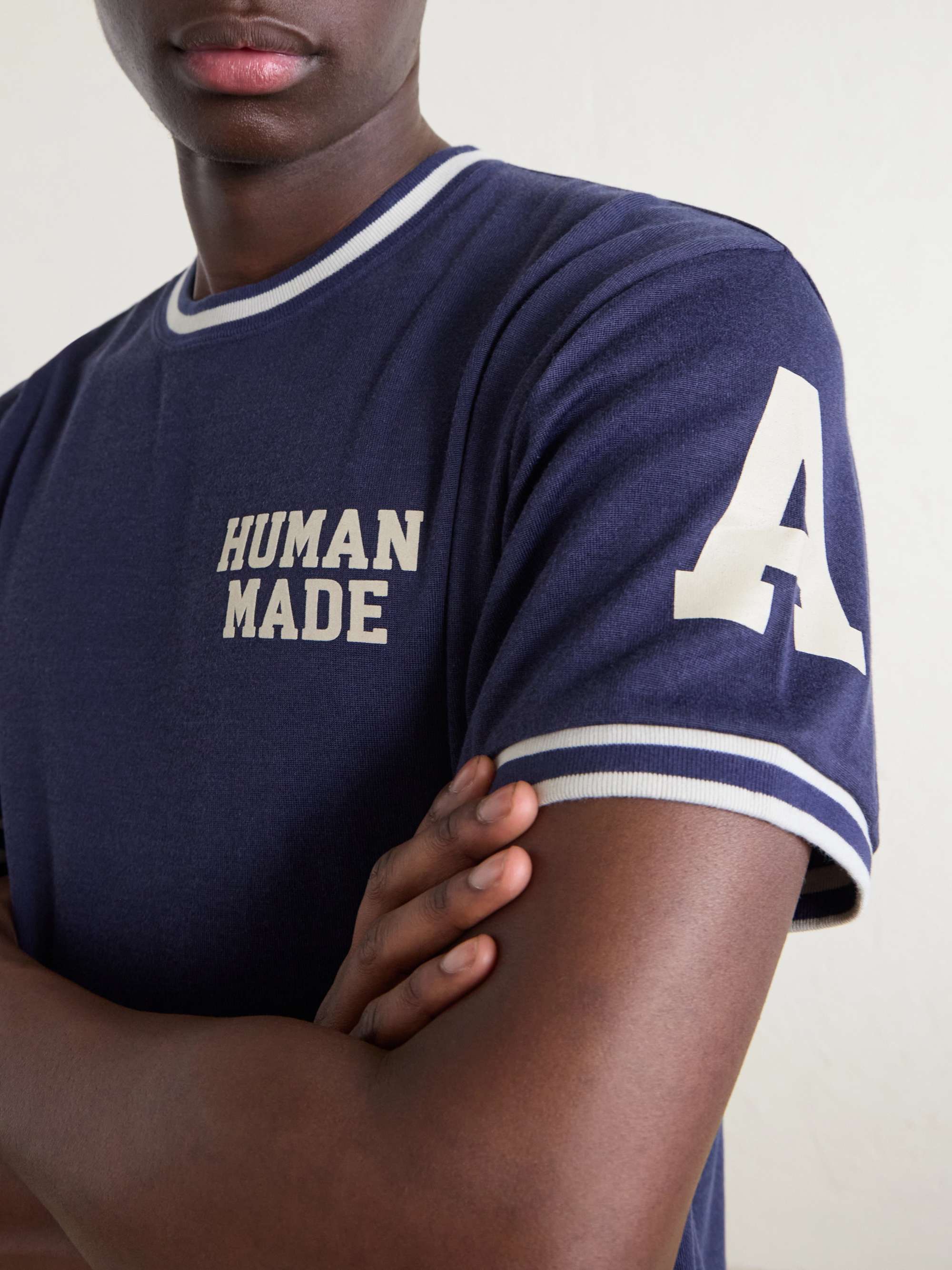 HUMAN MADE Logo-Print Jersey T-Shirt for Men | MR PORTER