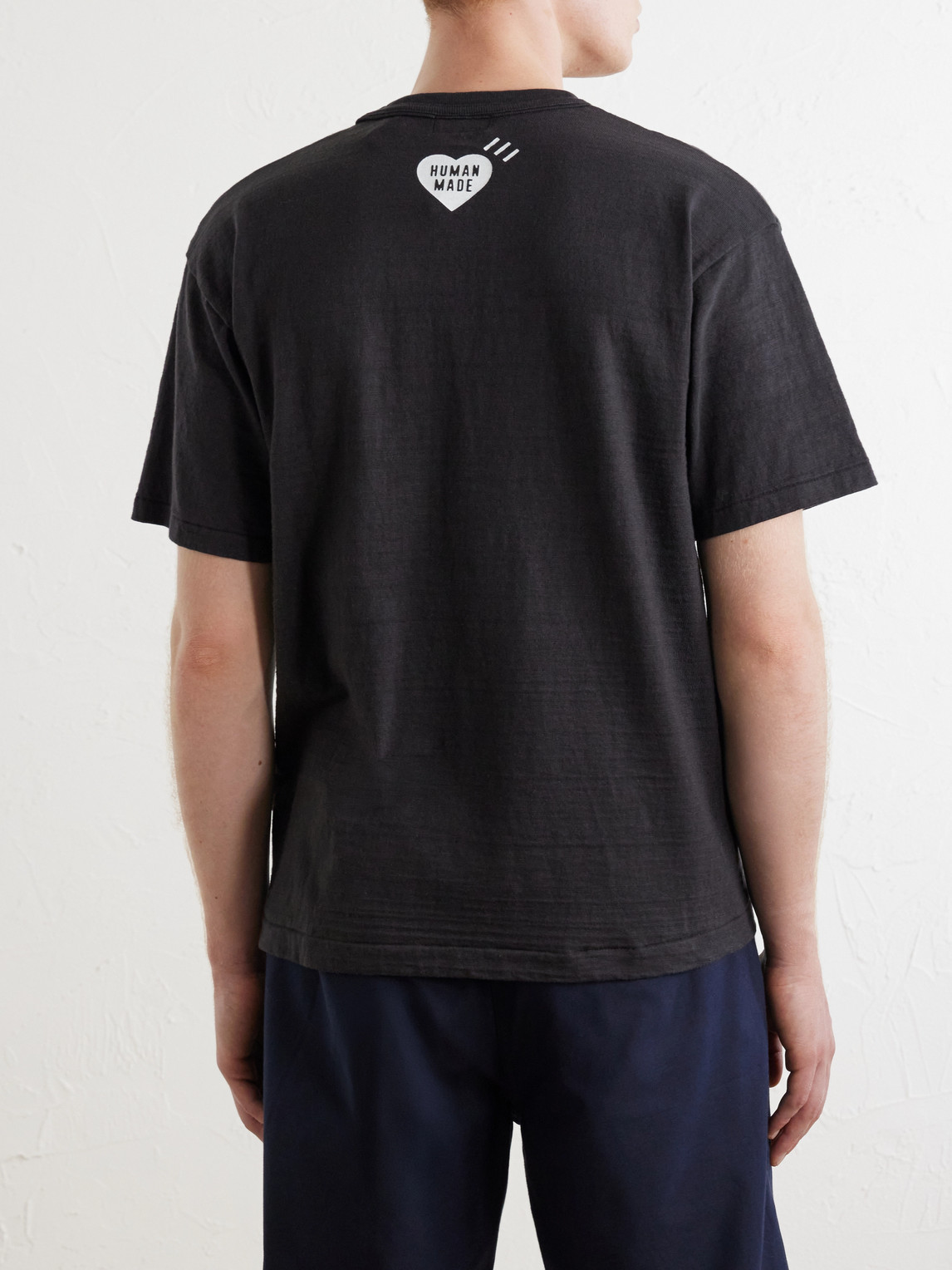 Human Made Logo-Print Cotton-Jersey T-Shirt - Men | Thumbnail 4 Human Made Logo-Print Cotton-Jersey T-Shirt - Men | Thumbnail 4