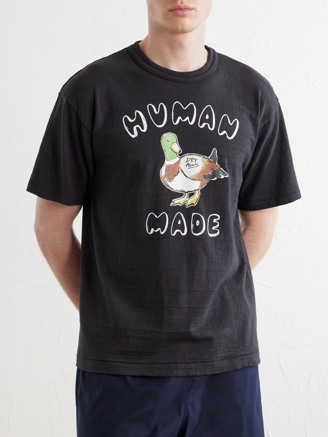 Human Made Logo-Print Cotton-Jersey T-Shirt - Men | Thumbnail 3 Human Made Logo-Print Cotton-Jersey T-Shirt - Men | Thumbnail 3
