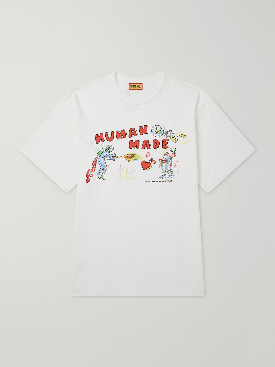 Human Made 프린트 코튼 저지 티셔츠