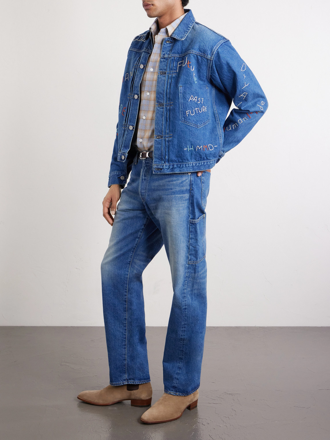 Embroidered Denim Jacket