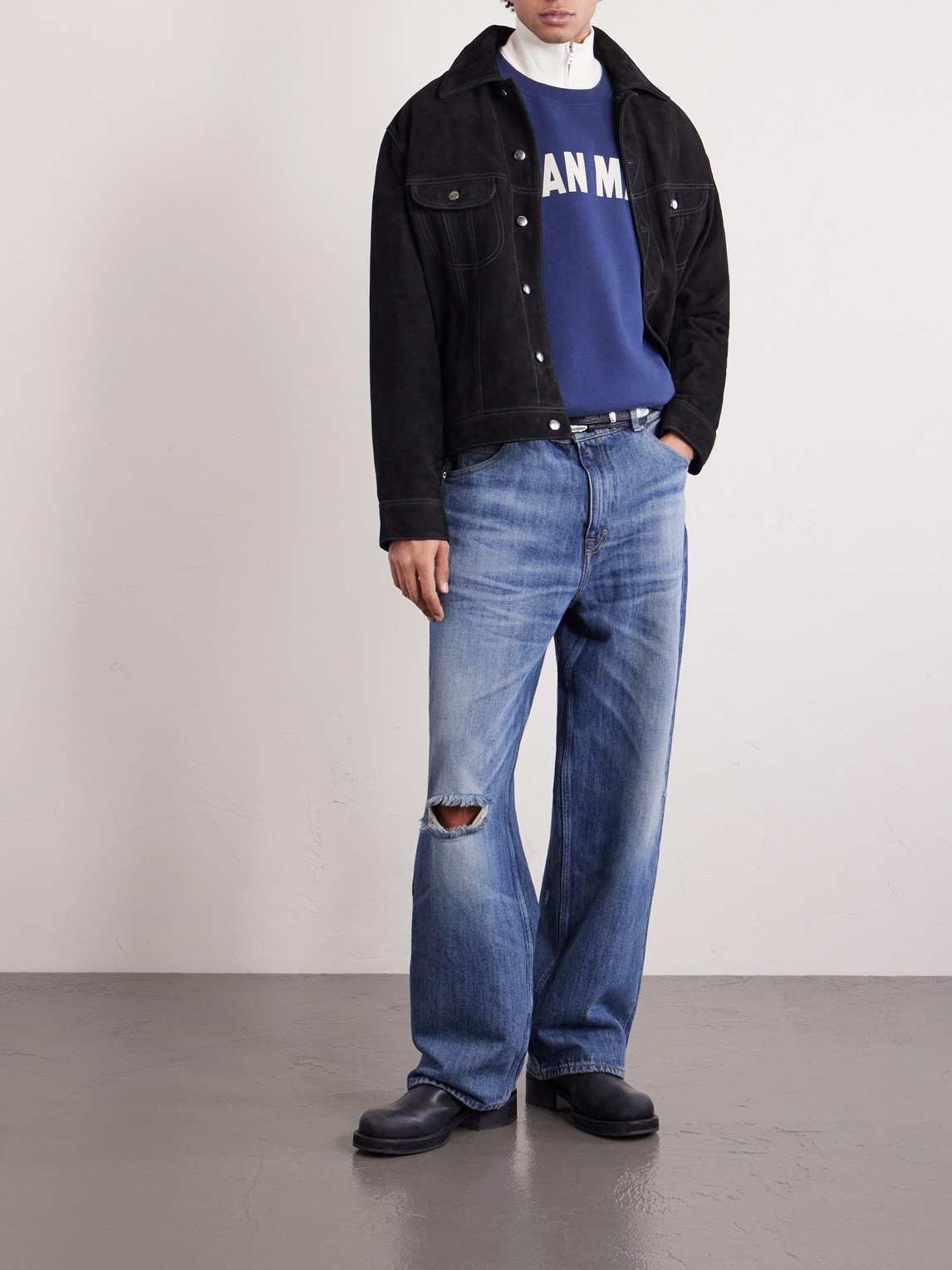 Logo-Print Cotton-Jersey Sweatshirt