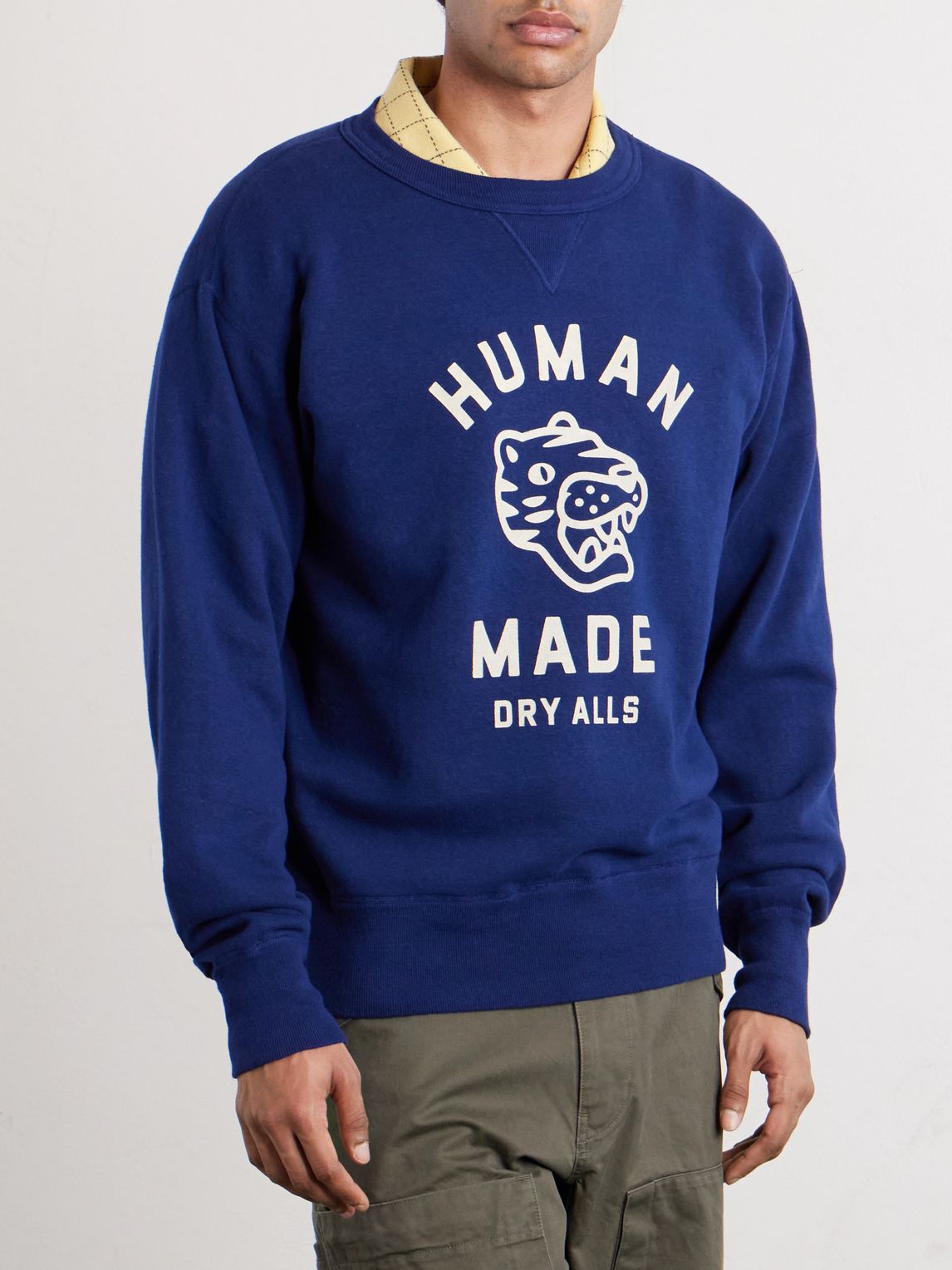 Human Made 츠리아미 코튼 스웨트셔츠