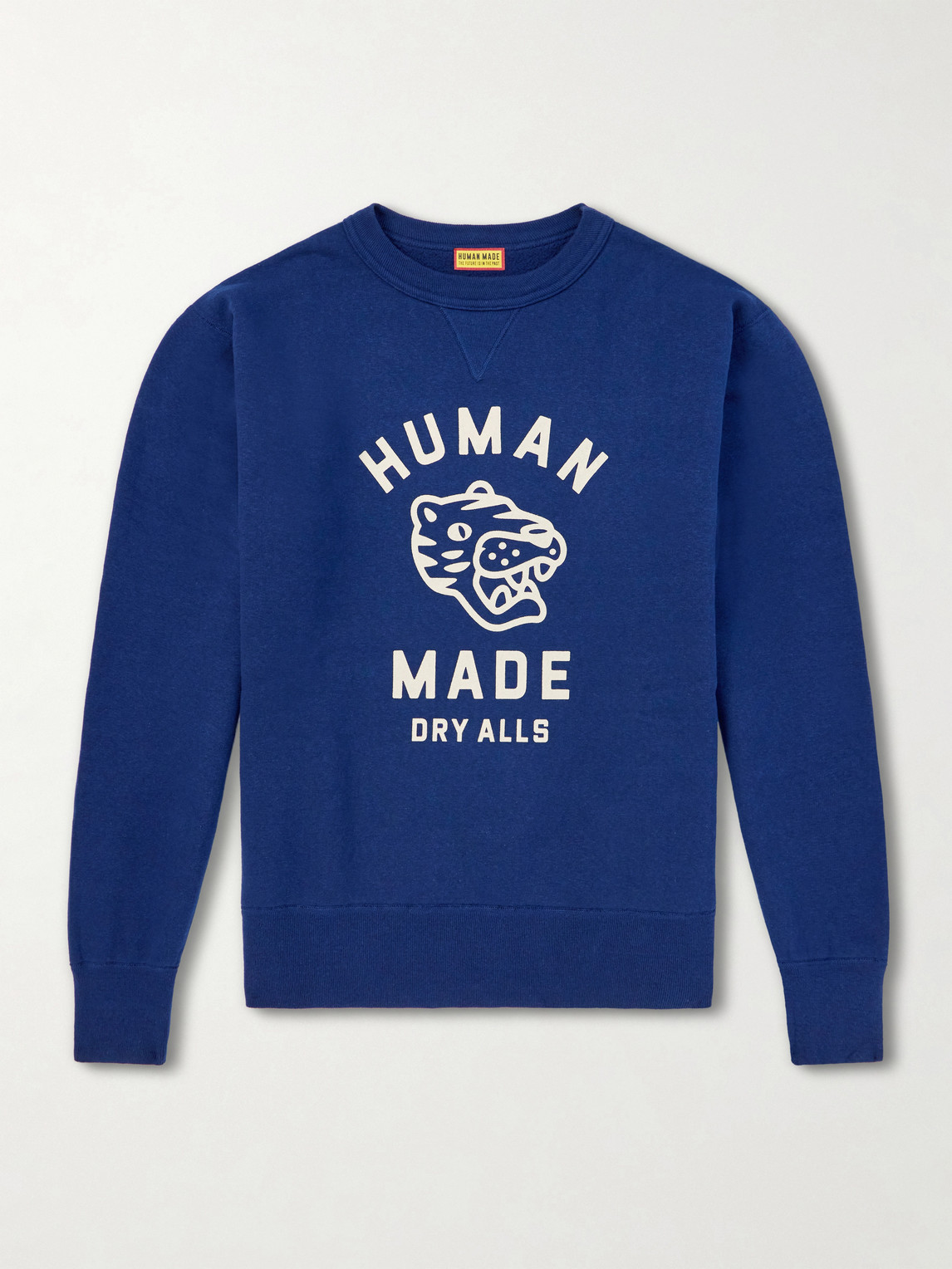 Human Made Tsuriami Cotton Sweatshirt In Blue