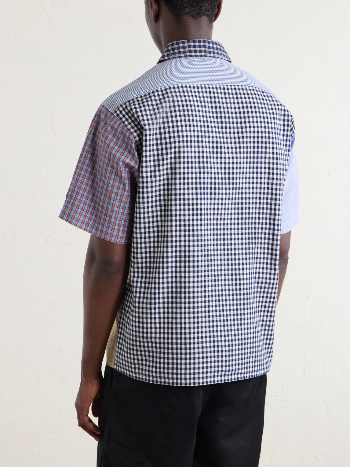  Human Made - Logo-appliquéd Checked Cotton Shirt - Men - Multi - S 