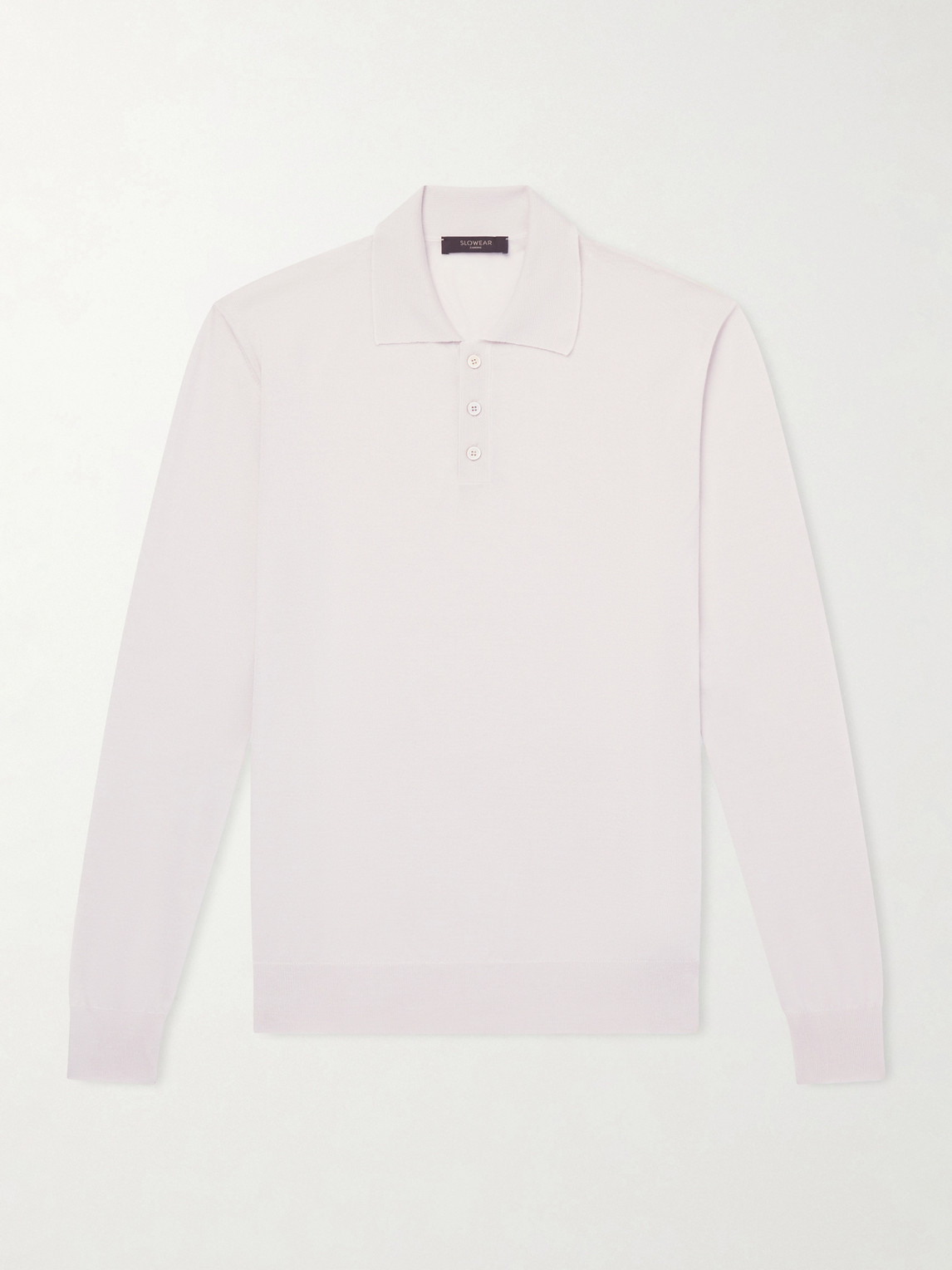 Slowear Slim-Fit Cashmere and Silk-Blend Polo Shirt IT 56
