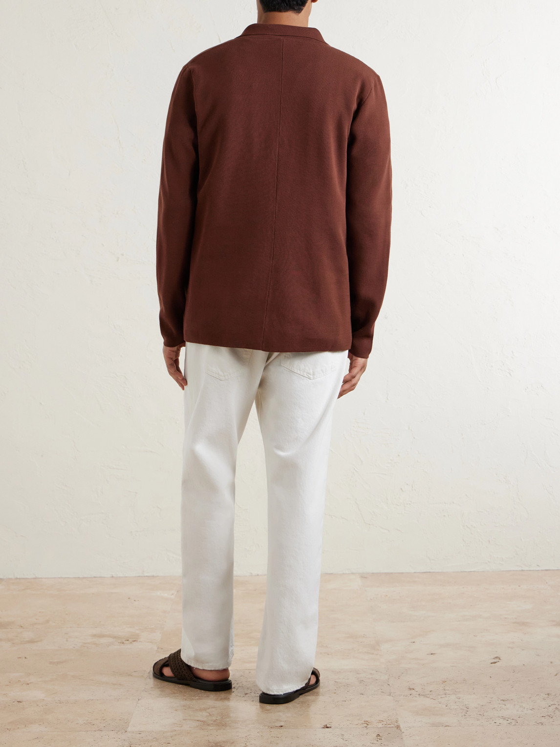  Slowear - Cotton-crepe Blazer - Men - Brown - It 46 