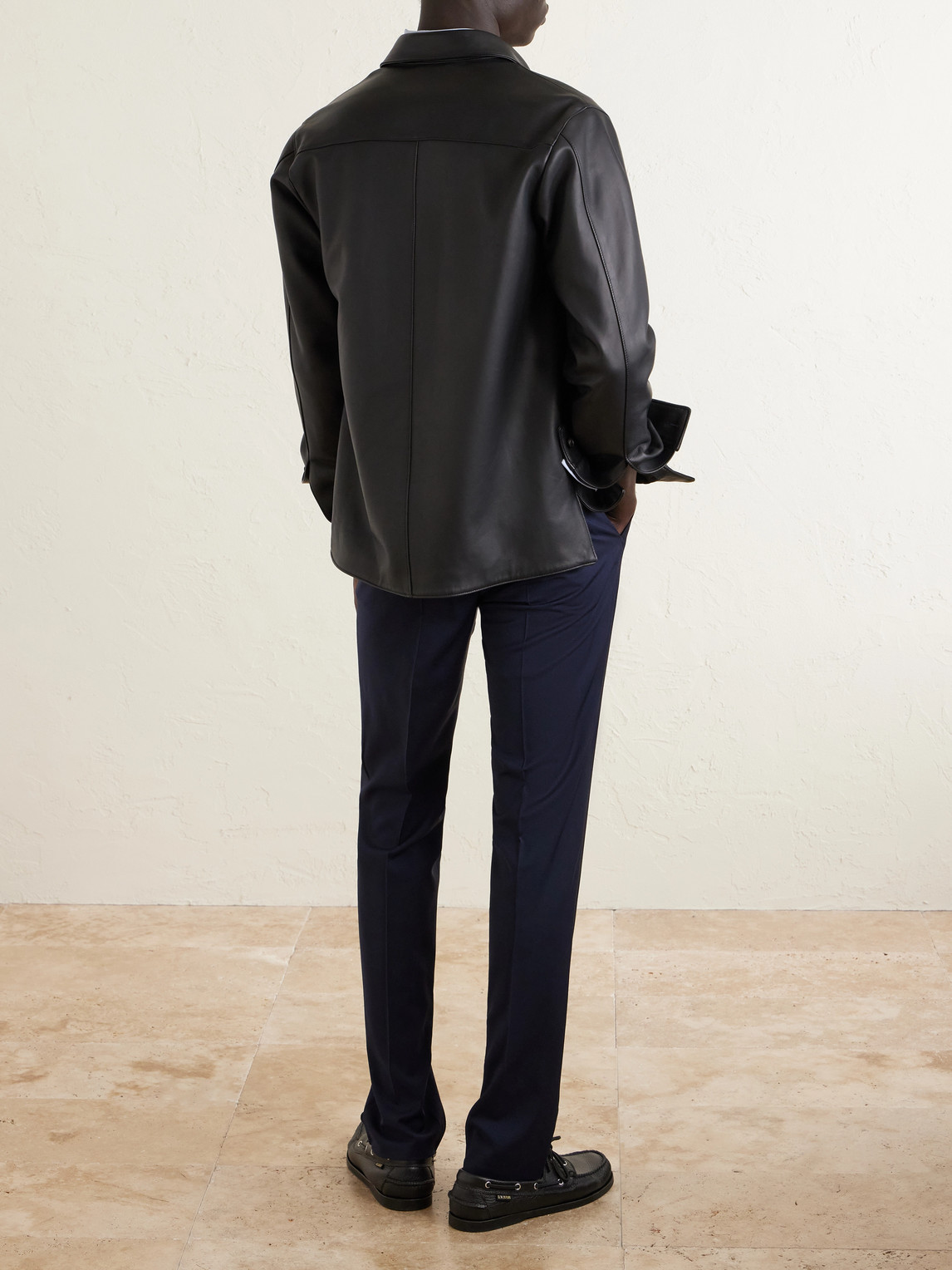  Slowear - Slim-leg Wool Trousers - Men - Blue - It 44 