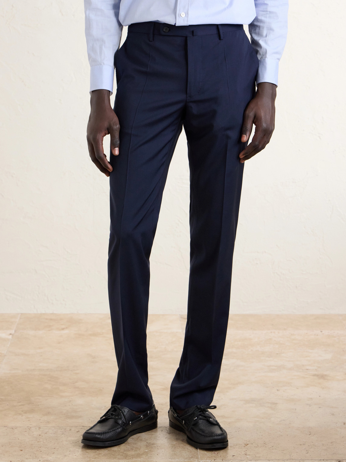  Slowear - Slim-leg Wool Trousers - Men - Blue - It 44 