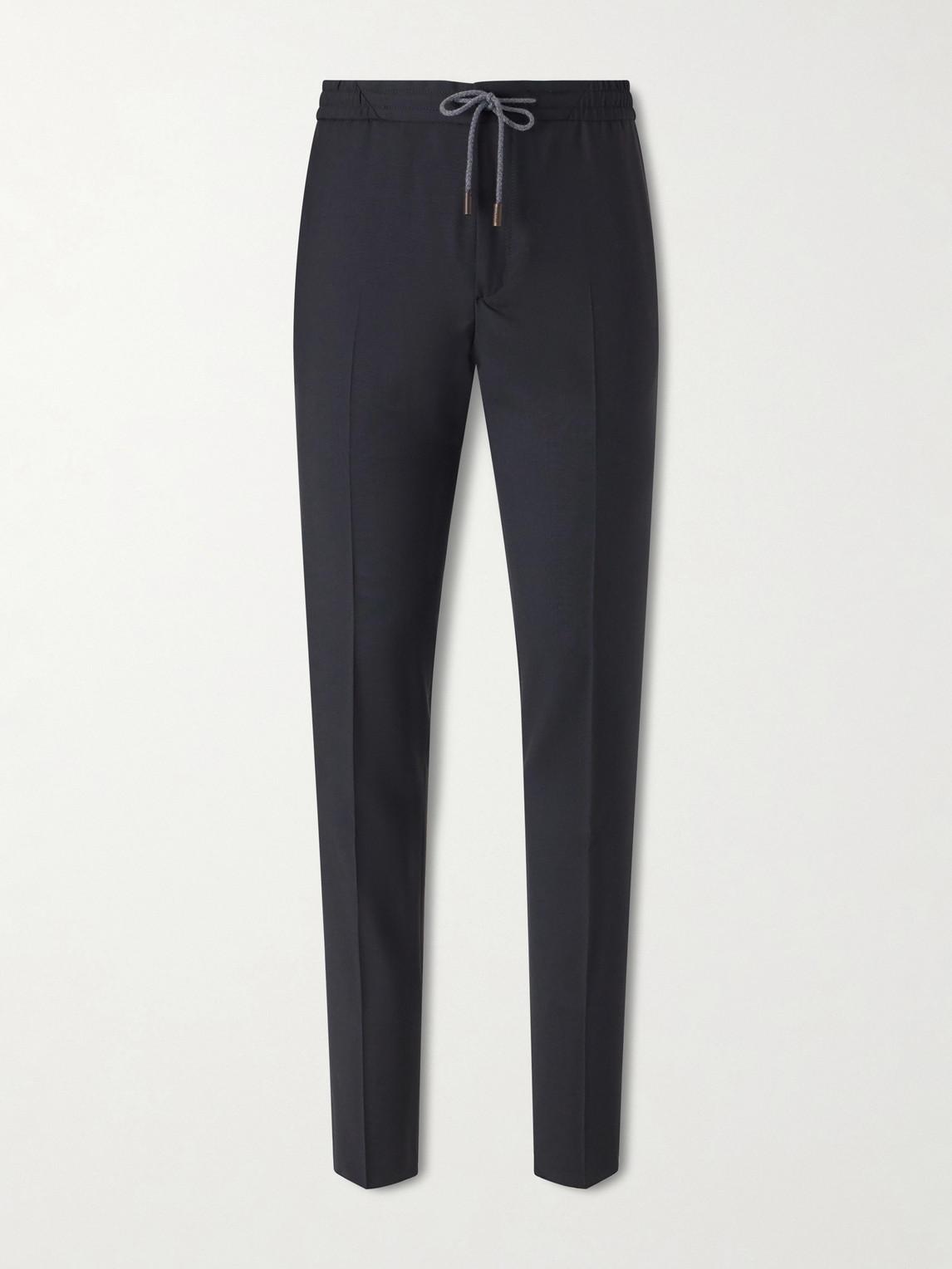 Slowear Slim-Leg Virgin Wool Drawstring Trousers - Men