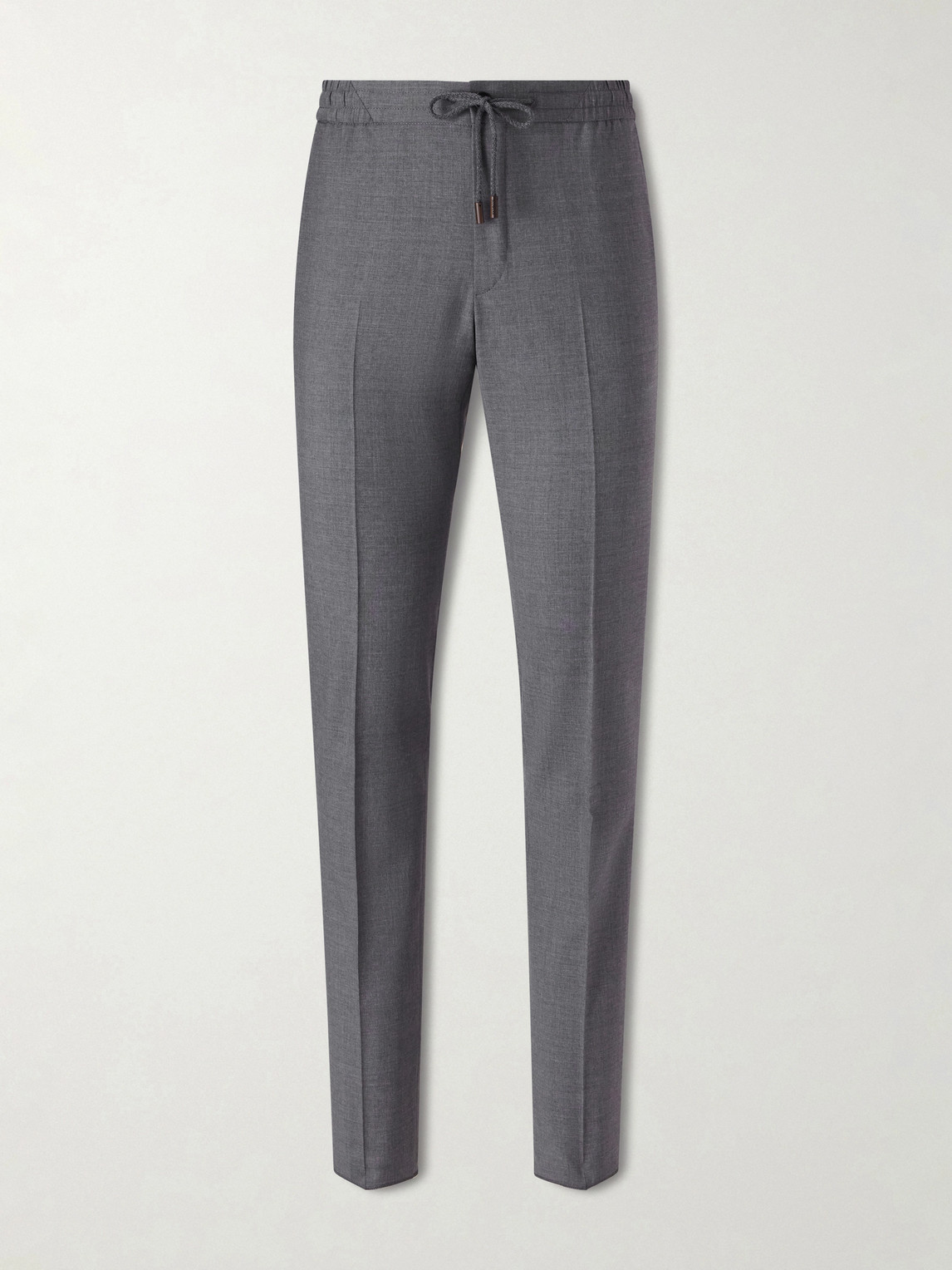 Slowear Slim-Leg Virgin Wool Drawstring Trousers - Men