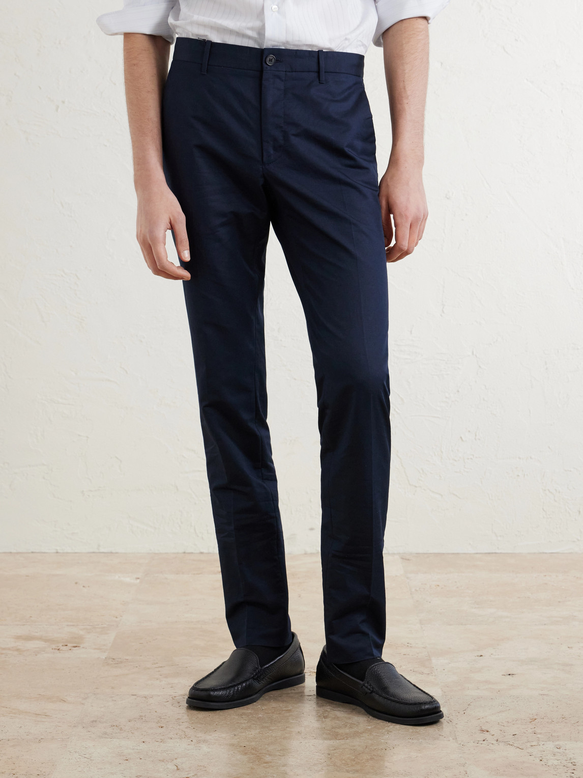  Slowear - Tapered Woven Suit Trousers - Men - Blue - It 44 