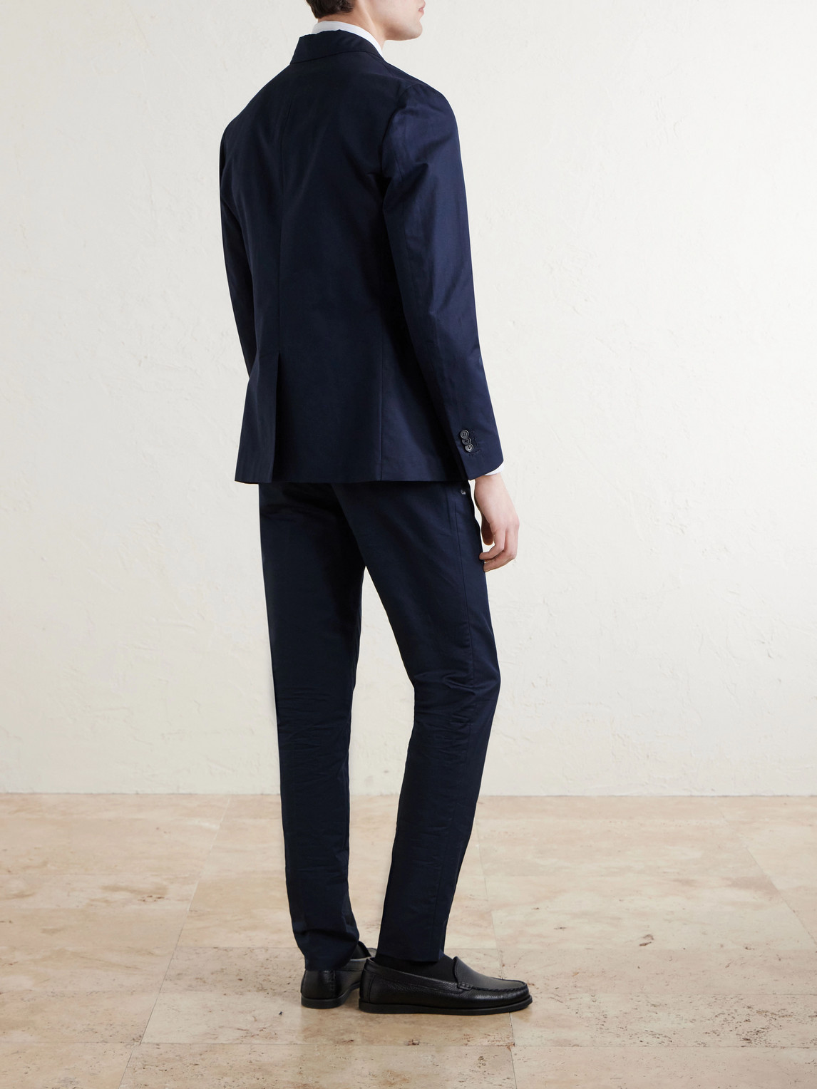  Slowear - Woven Suit Jacket - Men - Blue - It 44 
