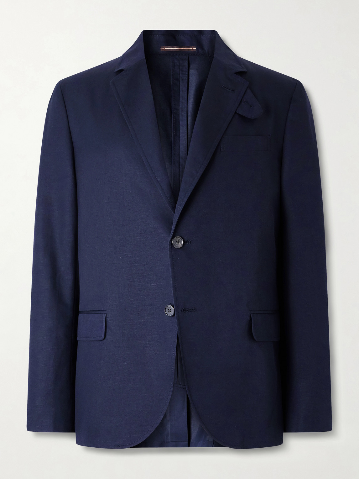 Slowear Woven Suit Jacket In Blue