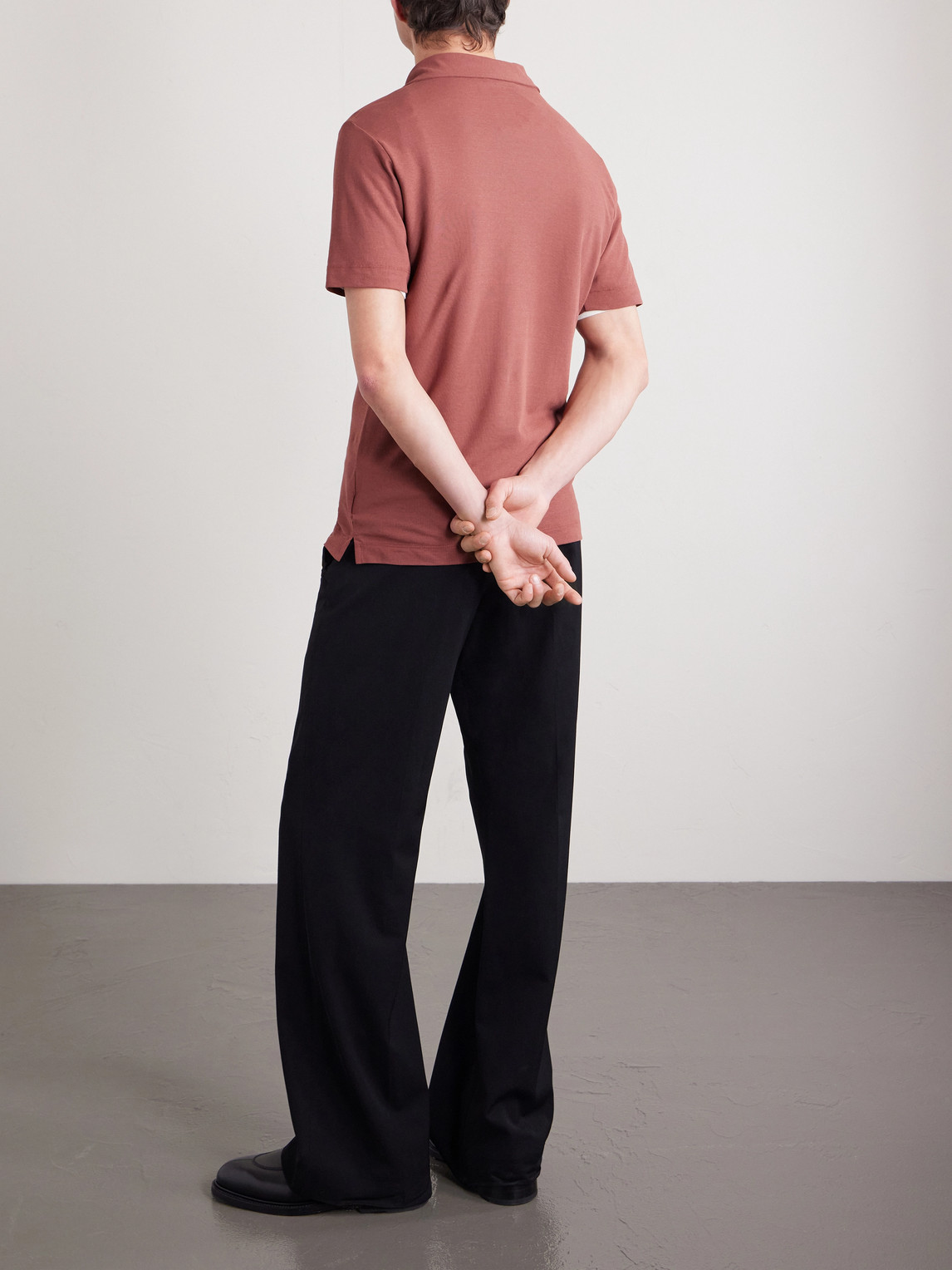  Slowear - Organic Cotton Polo Shirt - Men - Red - It 44 
