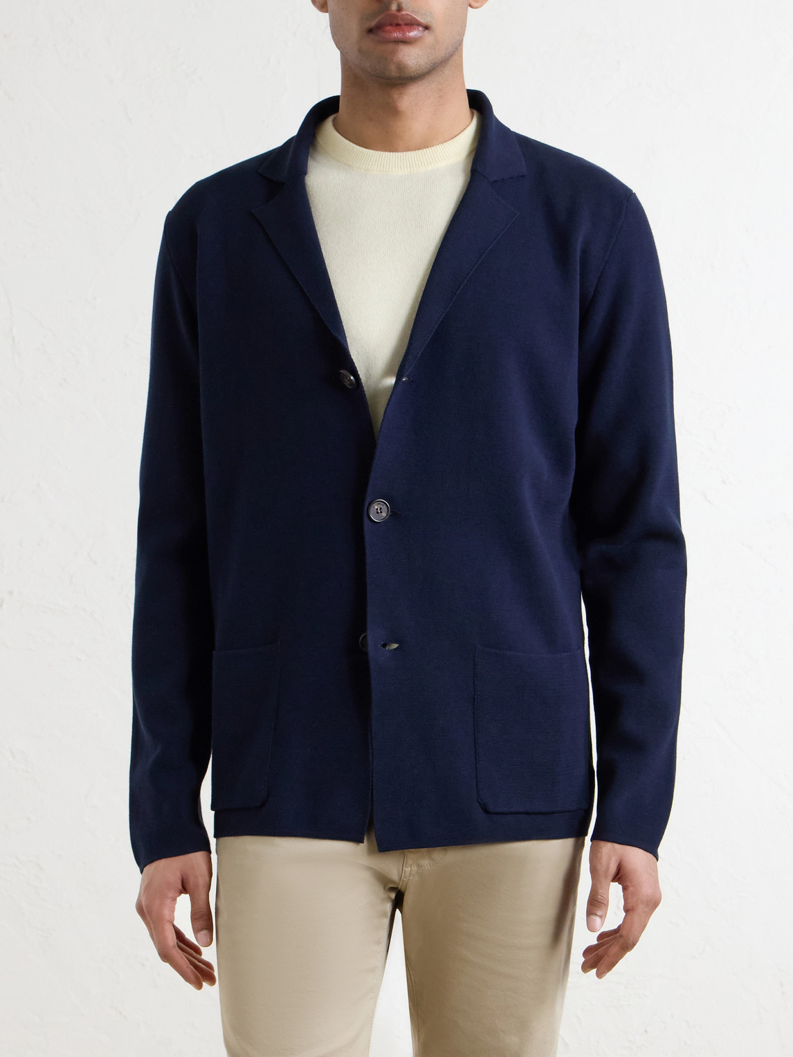  Slowear - Cotton-crepe Blazer - Men - Blue - It 48 