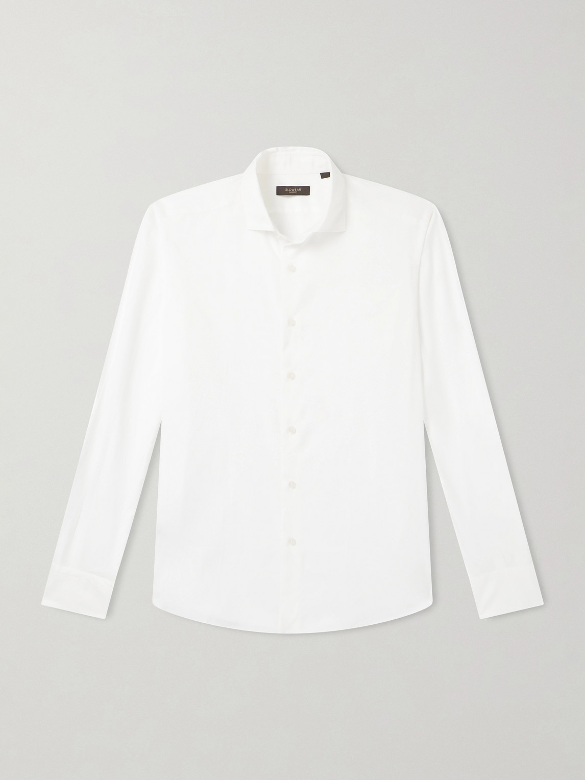 Slowear Slim-Fit Cutaway-Collar Cotton Oxford Shirt EU 38