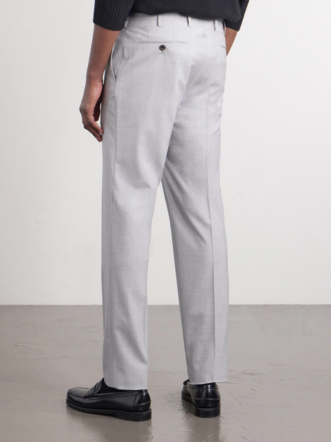  Slowear - Slim-leg Wool Trousers - Men - Gray - It 46 
