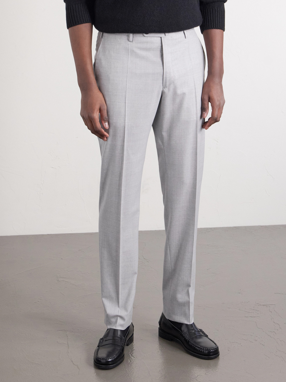  Slowear - Slim-leg Wool Trousers - Men - Gray - It 46 