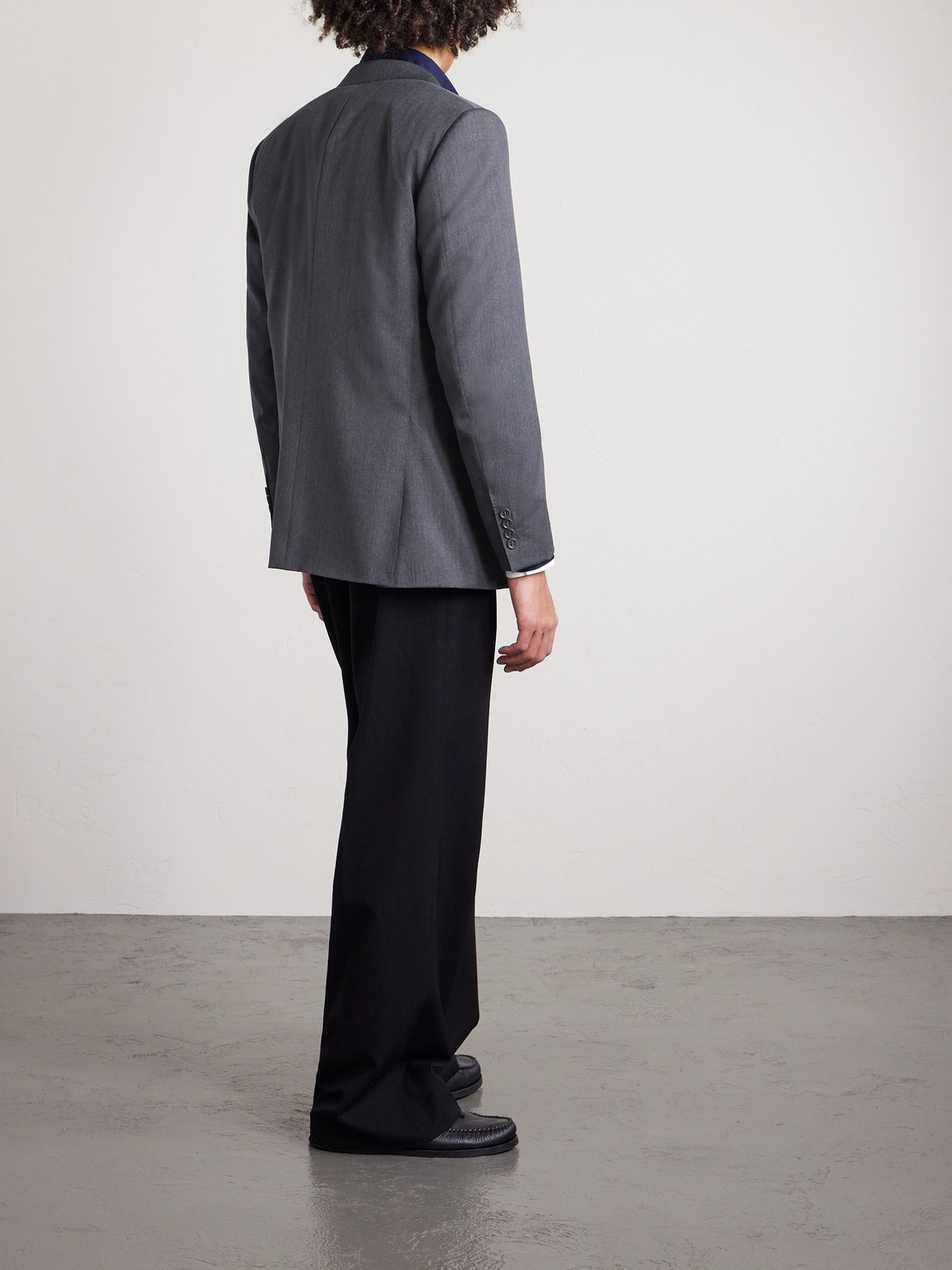  Canali - Wool Suit Jacket - Men - Gray - It 46 