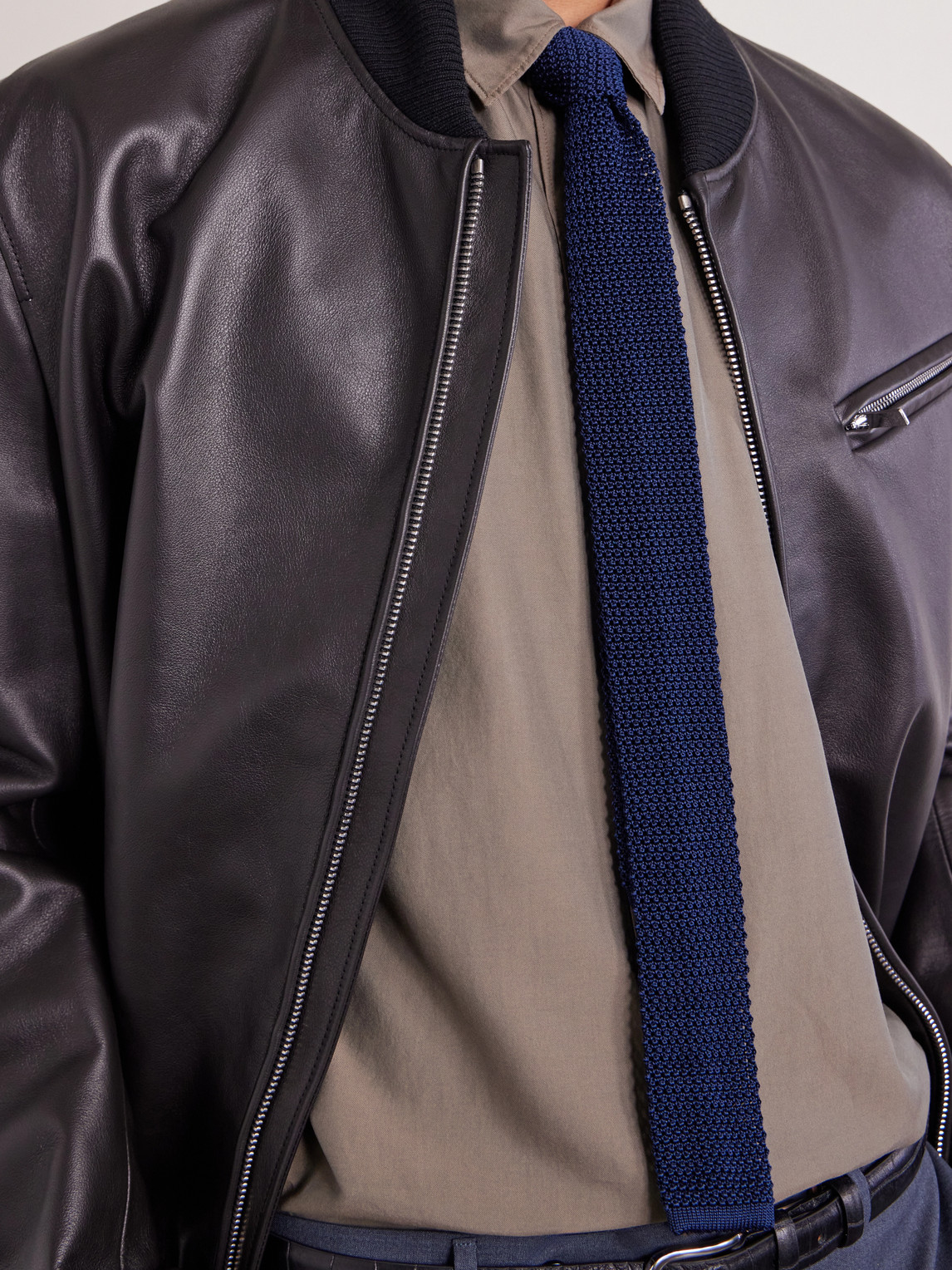 Garment-Dyed Cotton And Silk-Blend Shirt