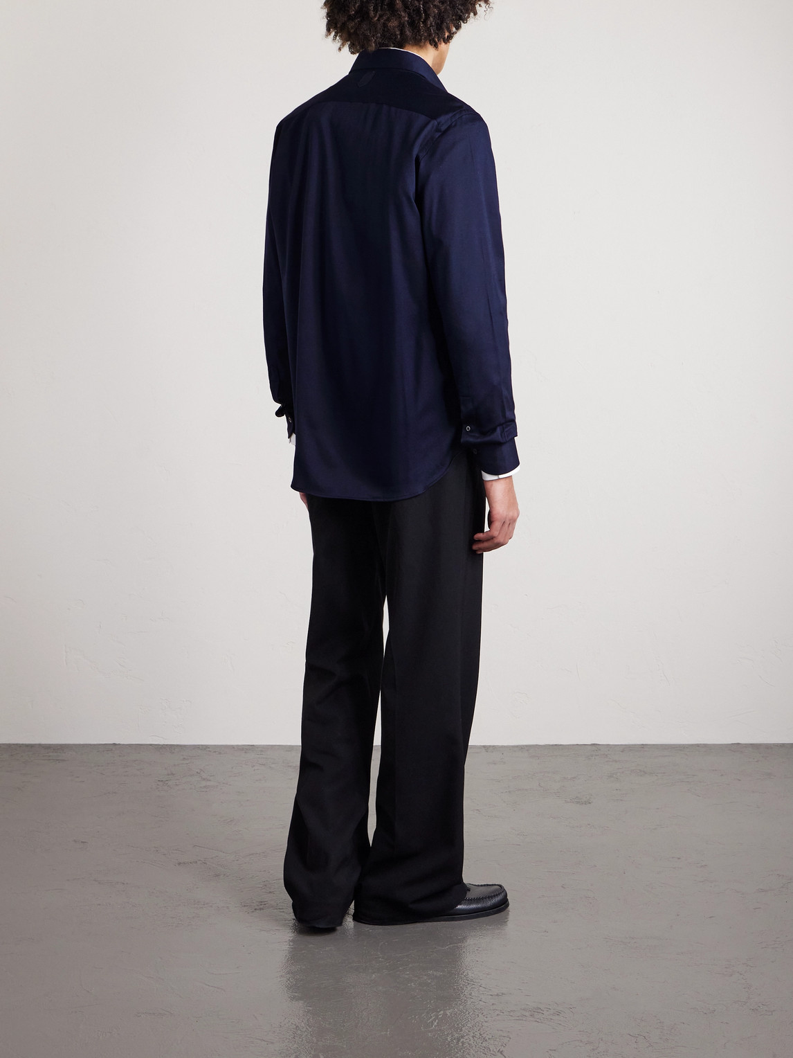 Cotton And Lyocell-Blend Shirt