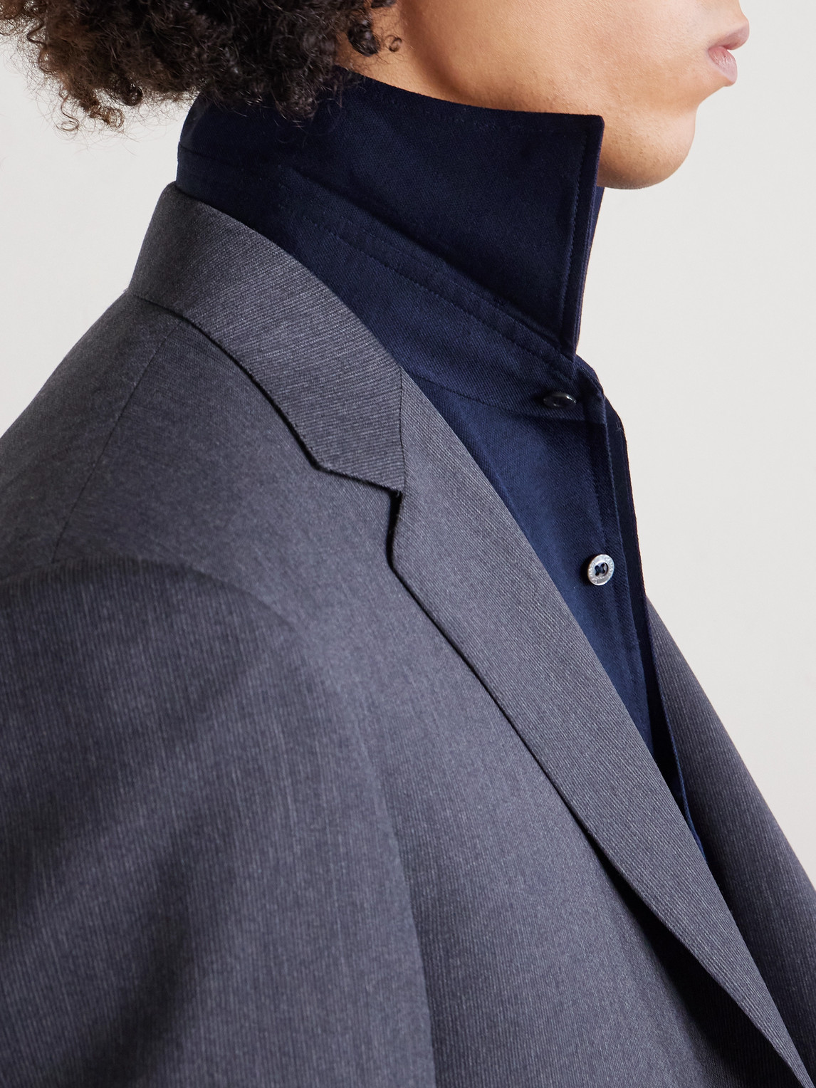 Cotton And Lyocell-Blend Shirt