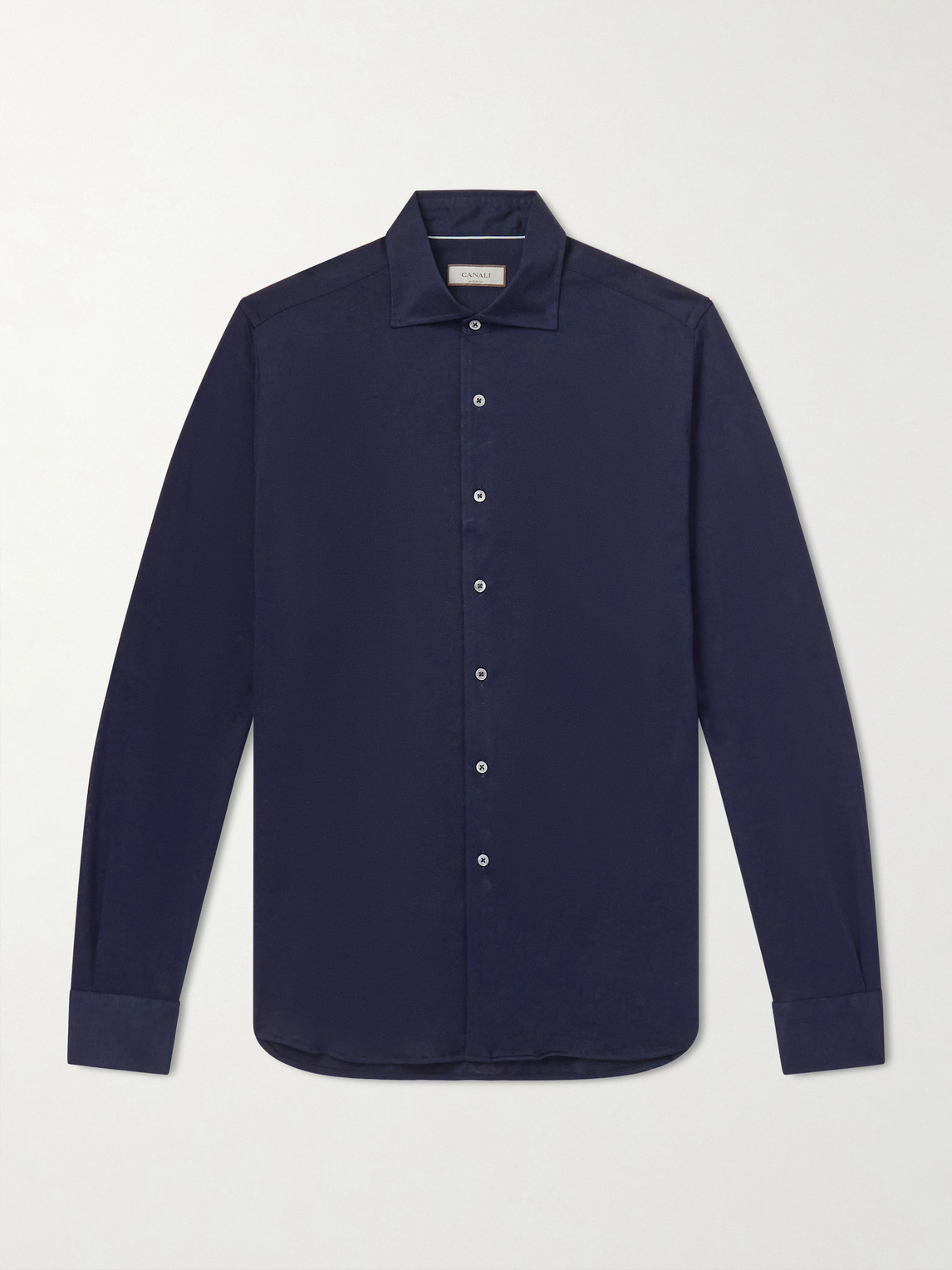 Canali Cotton and yocell-Blend Shirt - Men