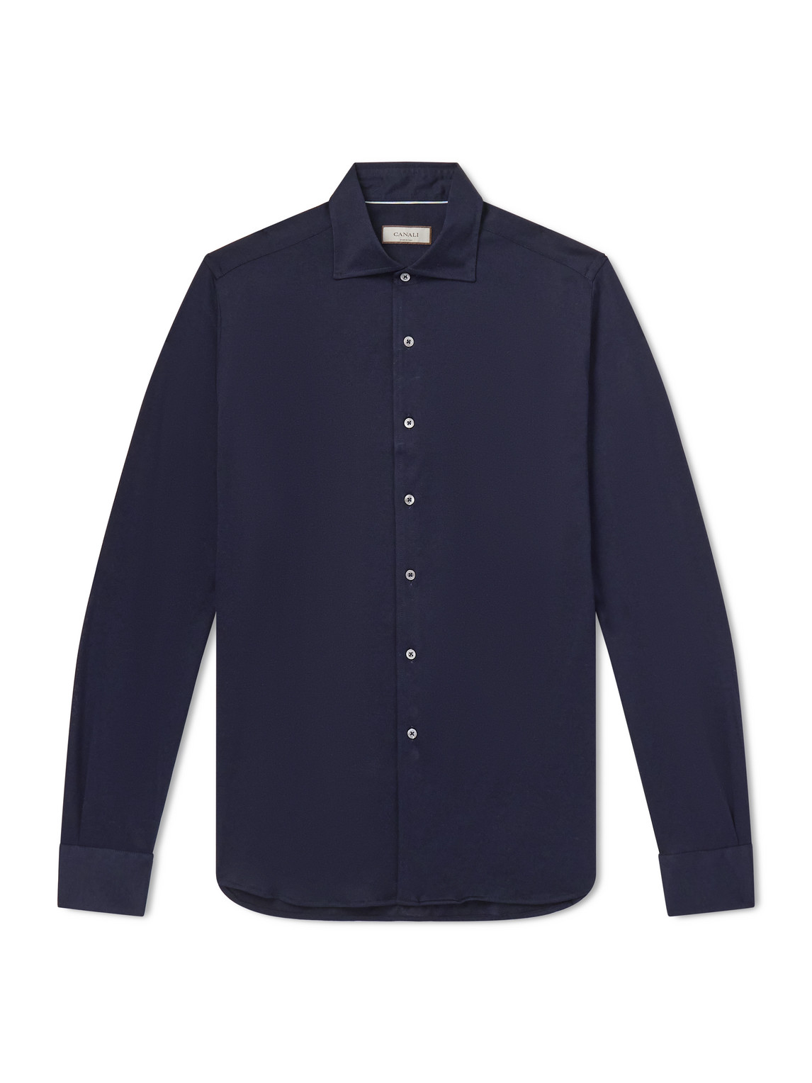 Canali Cotton and Lyocell-Blend Shirten