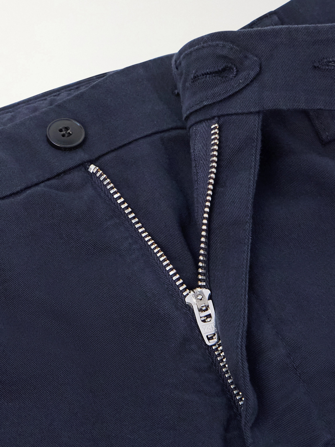 Tapered Cotton-Blend Twill Chinos Slim-Fit
