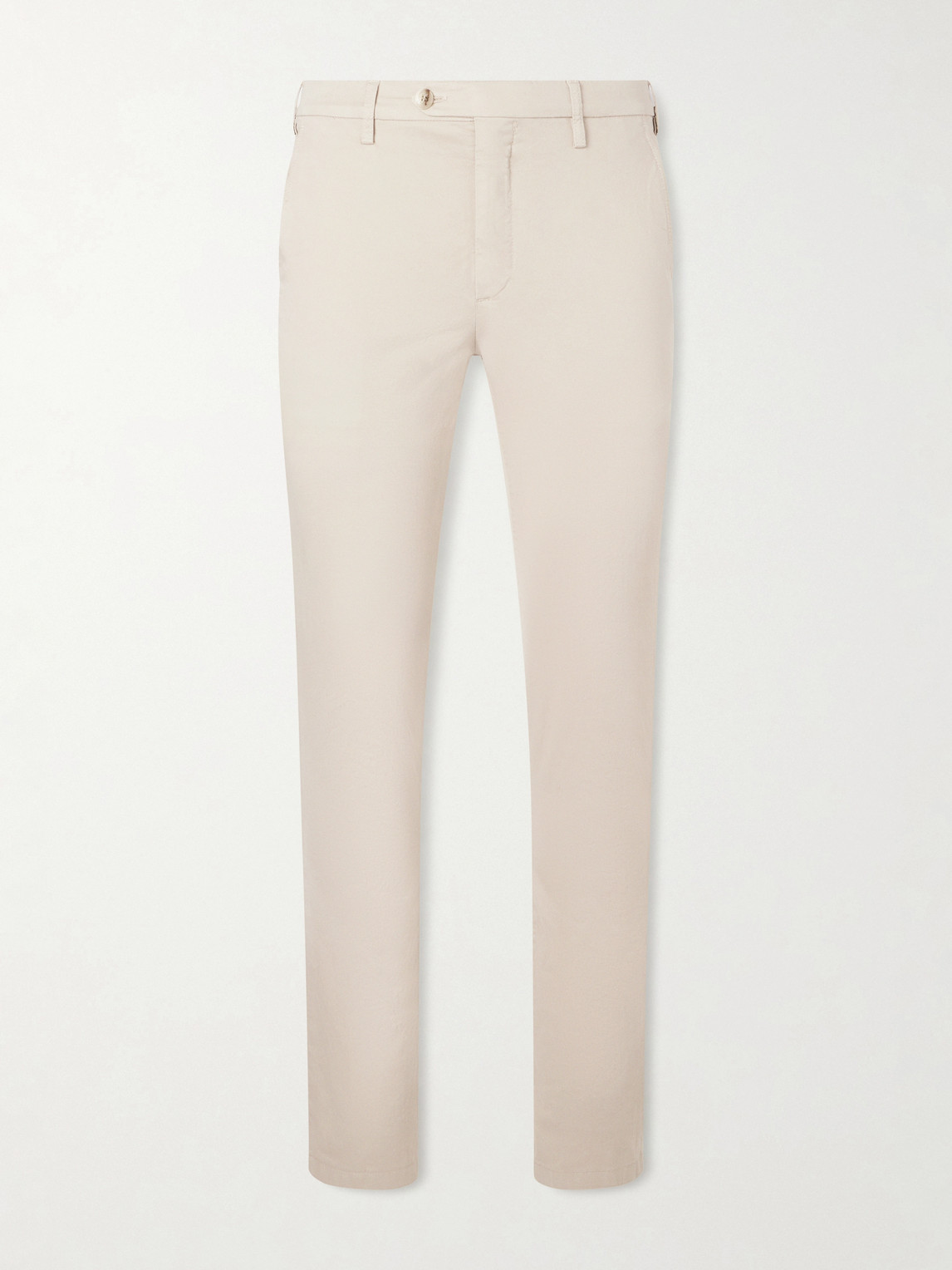 Canali Tapered Cotton-Blend Twill Chinos IT 58