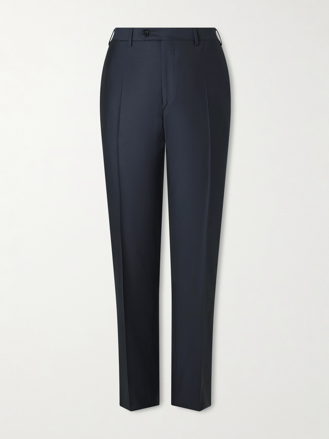 Canali Tapered Super 130s Wool Suit Trousers - Men