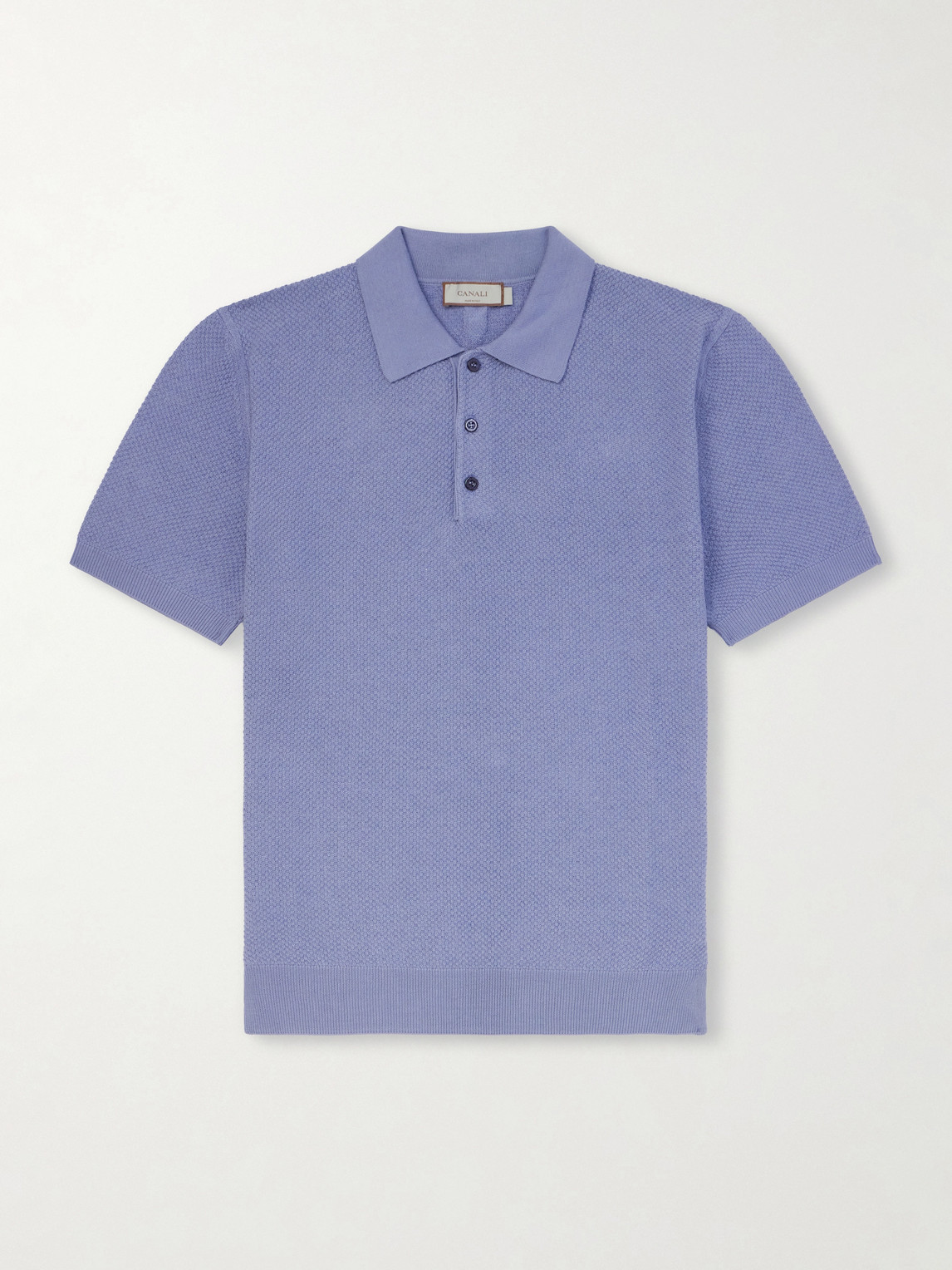 Canali Cotton-Piqué Polo Shirt IT 56