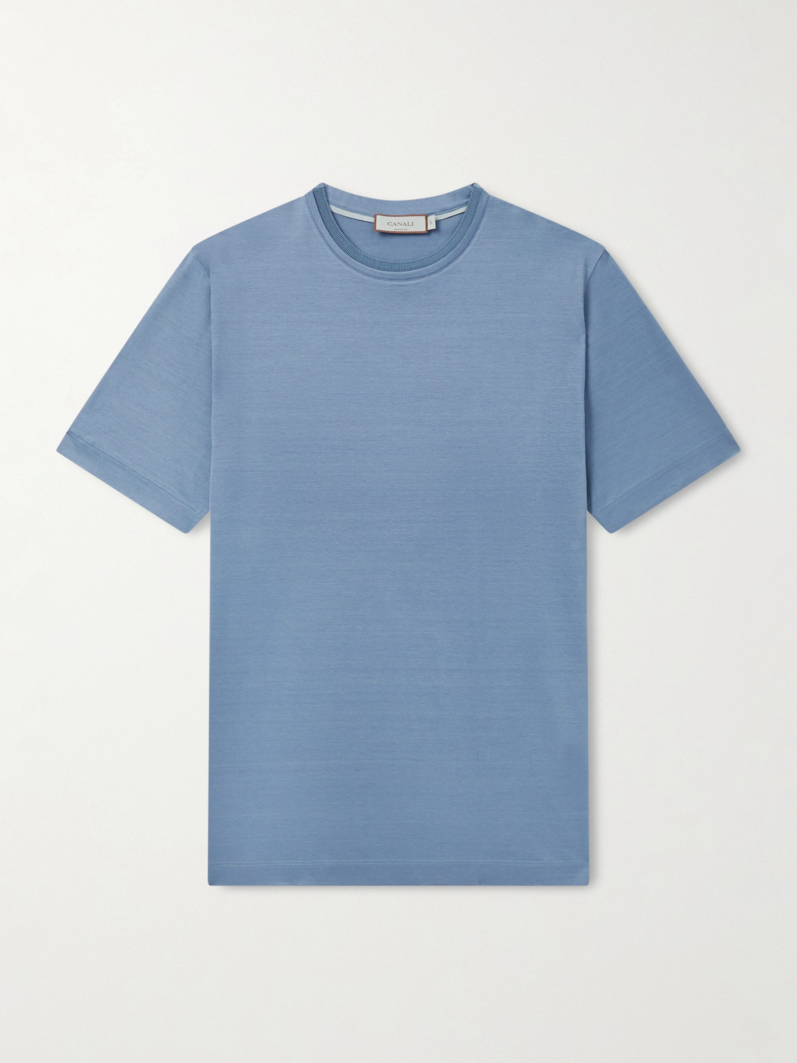 Canali Cotton-Jersey T-Shirt - Men