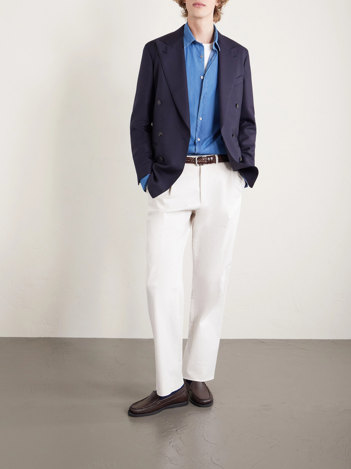 Cotton-Chambray Shirt