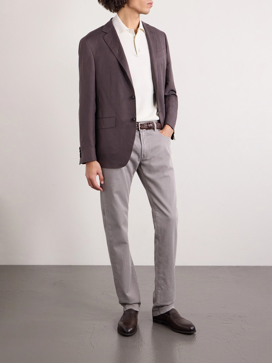 Fit Straight-Leg Jeans Slim