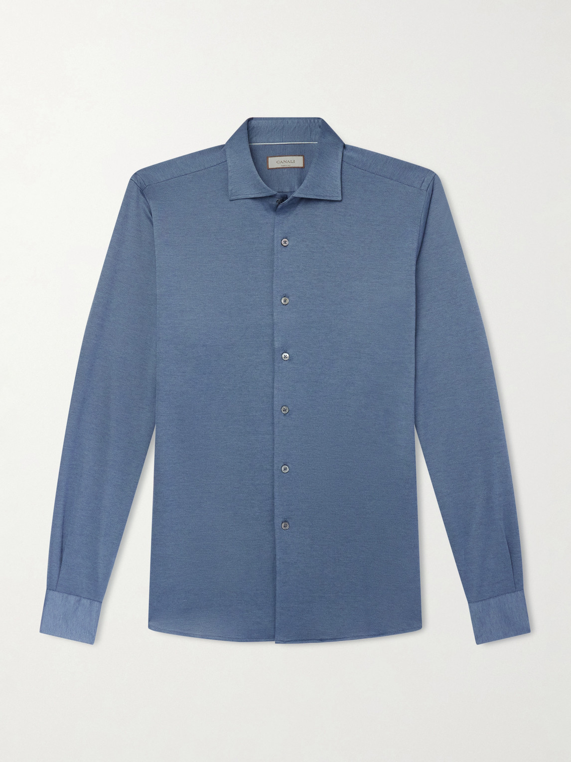 Canali Cotton and Lyocell-Blend Shirt - Men