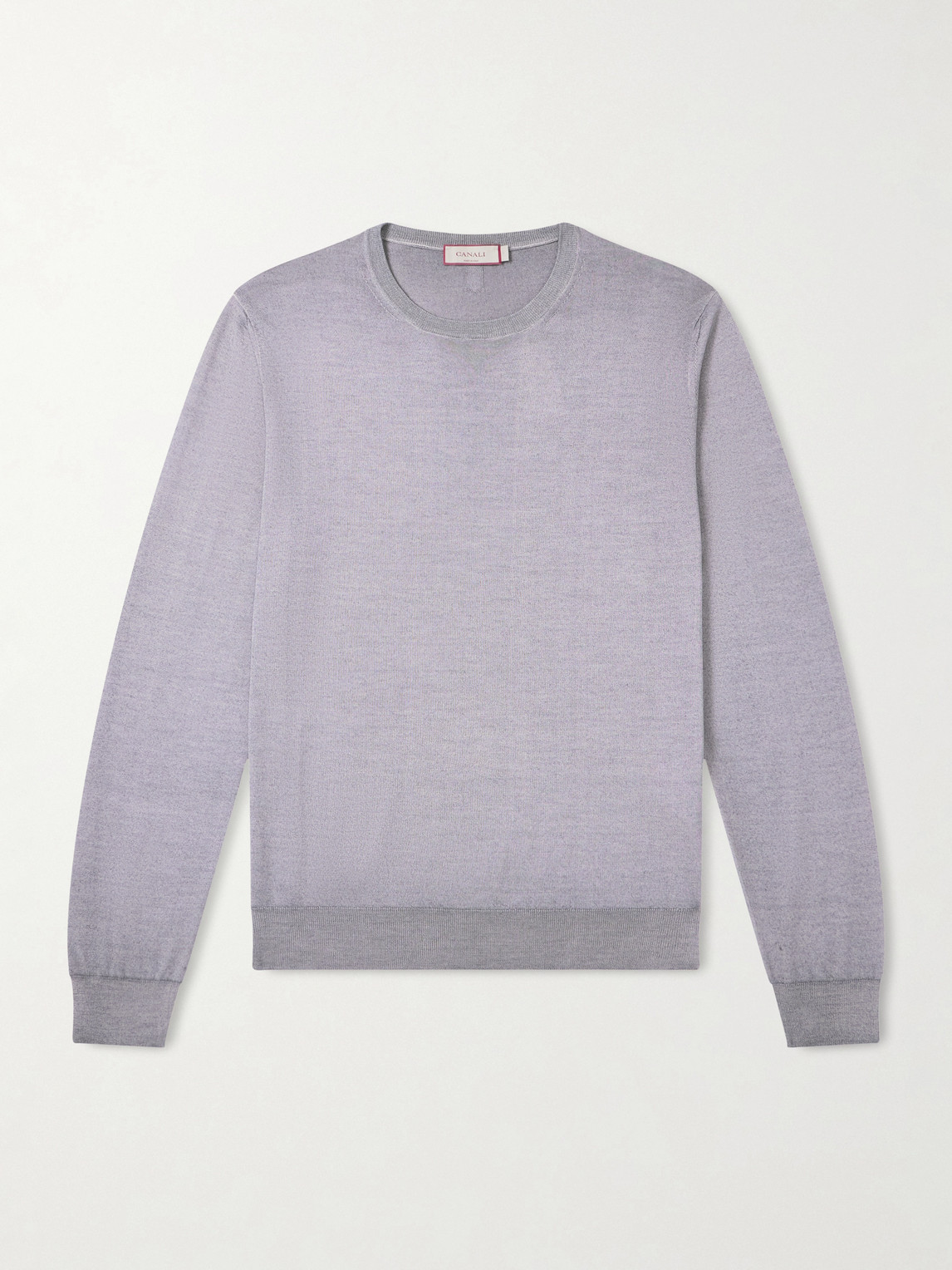 Canali Wool and Silk-Blend Sweater - Men
