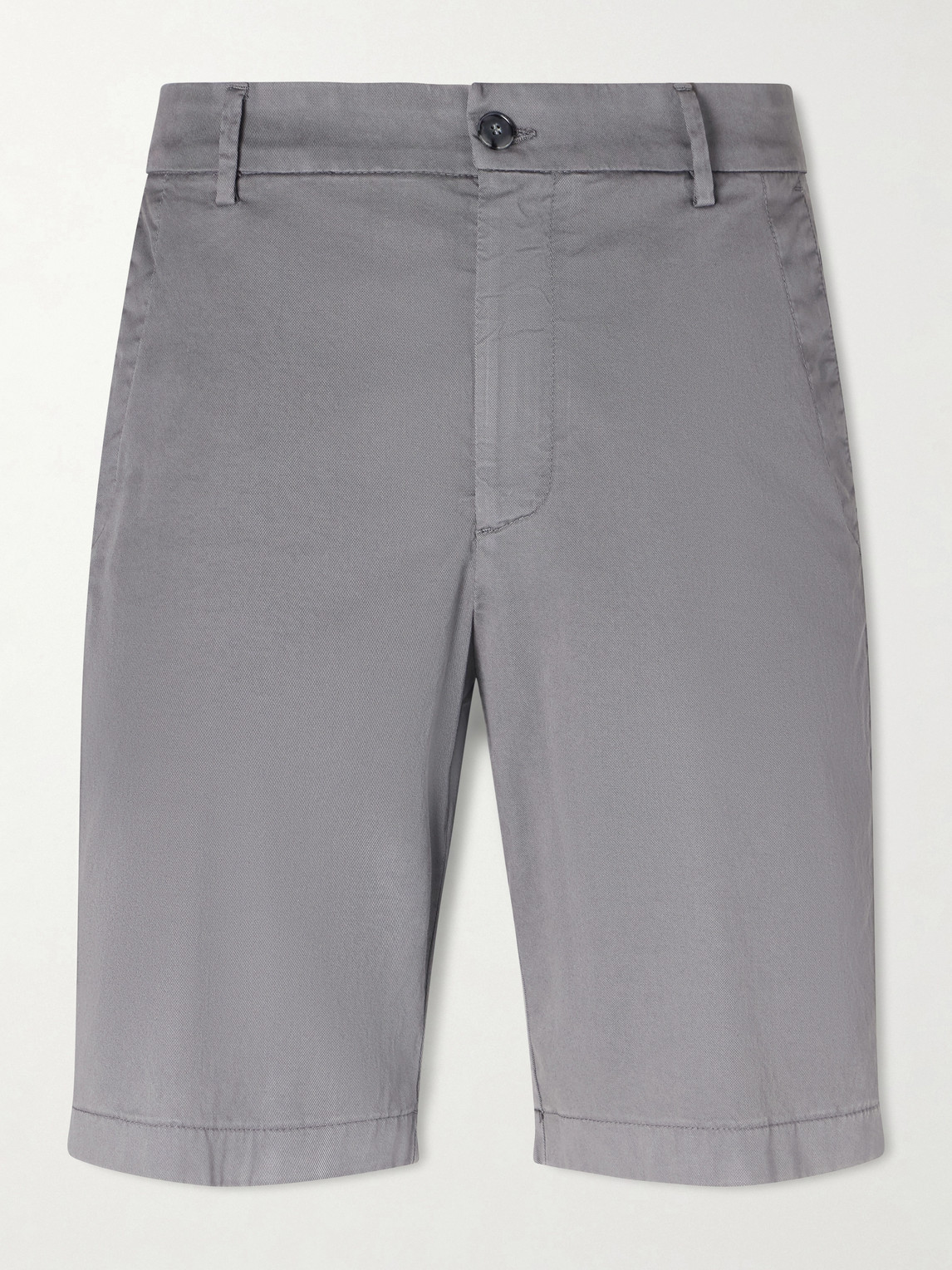 Canali Straight-Leg Stretch Cotton-Blend Shorts - Men