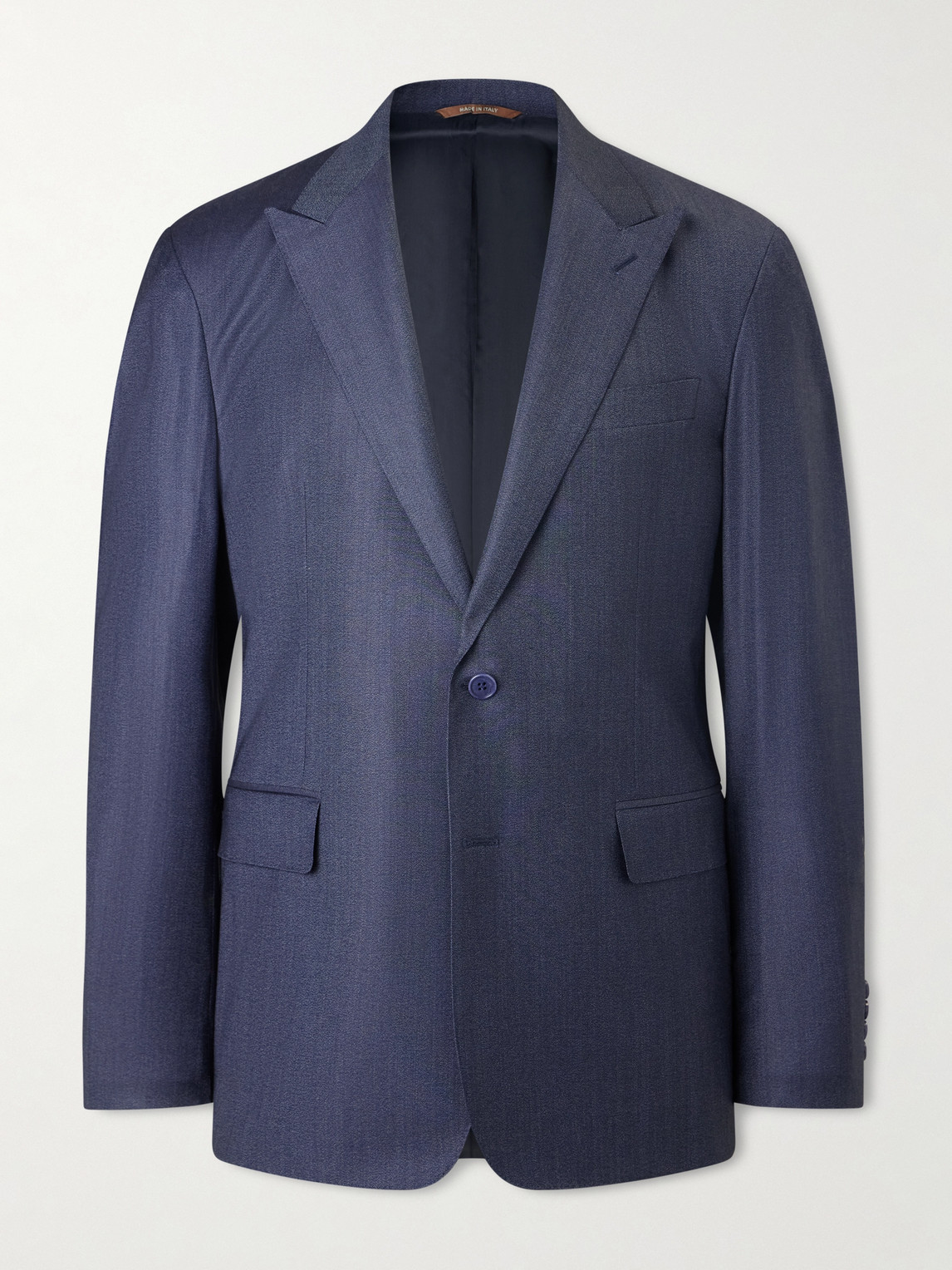 Canali Stretch-Wool and Cashmere-Blend Suit Jacket - Men